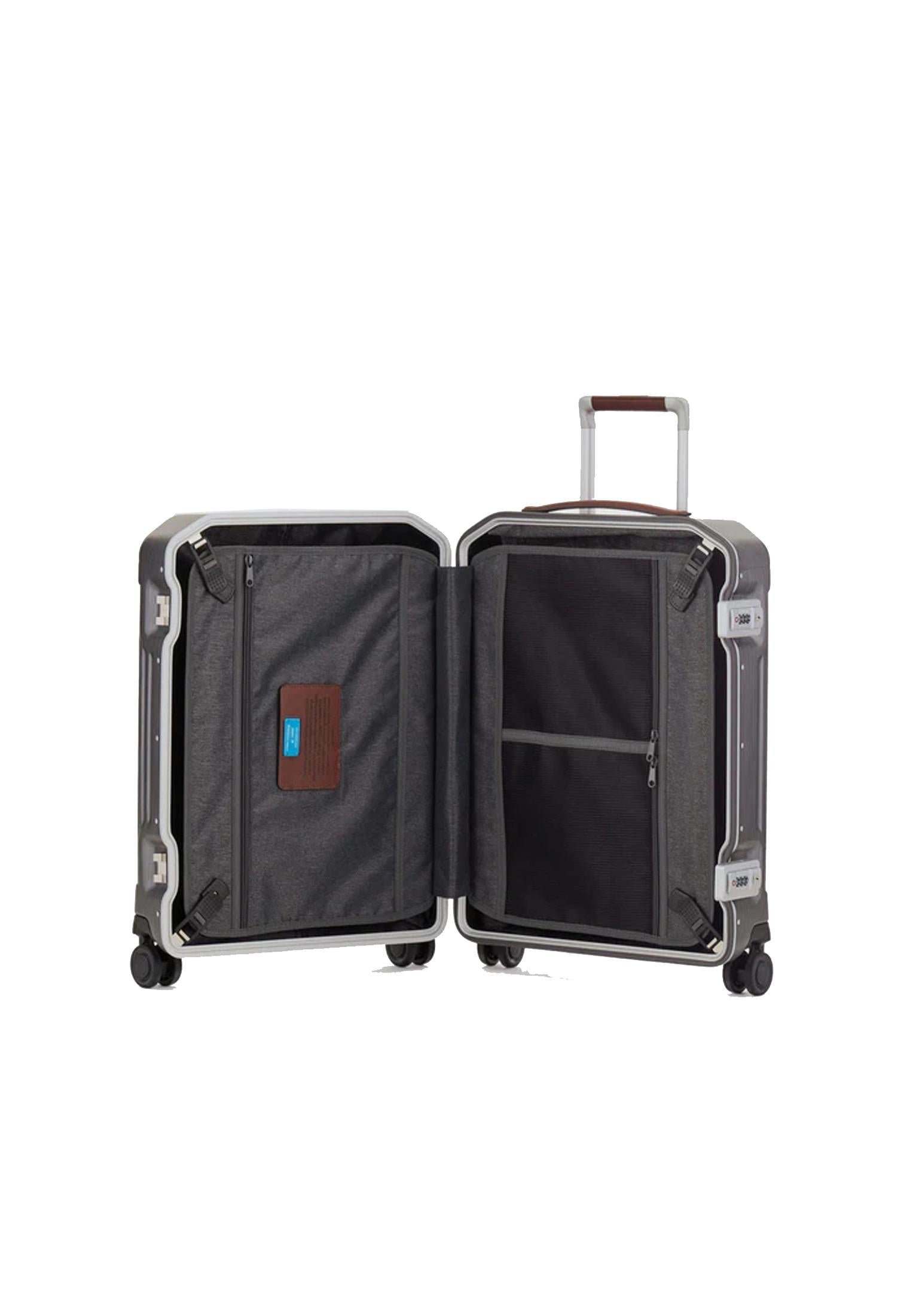 Valigia Trolley grigio bagaglio a mano Piquadro P26 BV4425PQLM NCUNCU PIQUADRO 