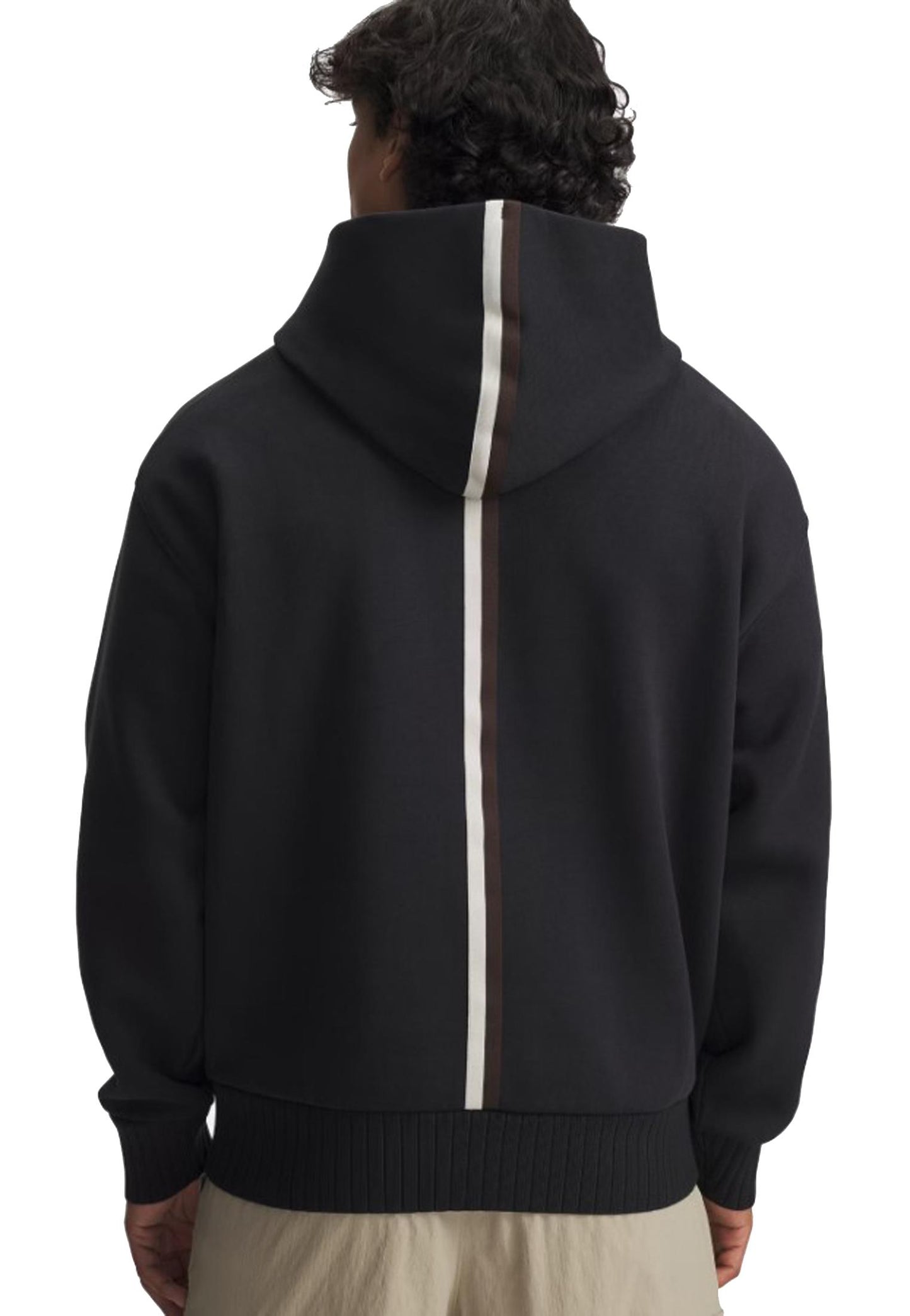 Felpa con cappuccio nera Icon Heavy Rib Under Armour A25 77-6008900 00010001 UNDER ARMOUR 