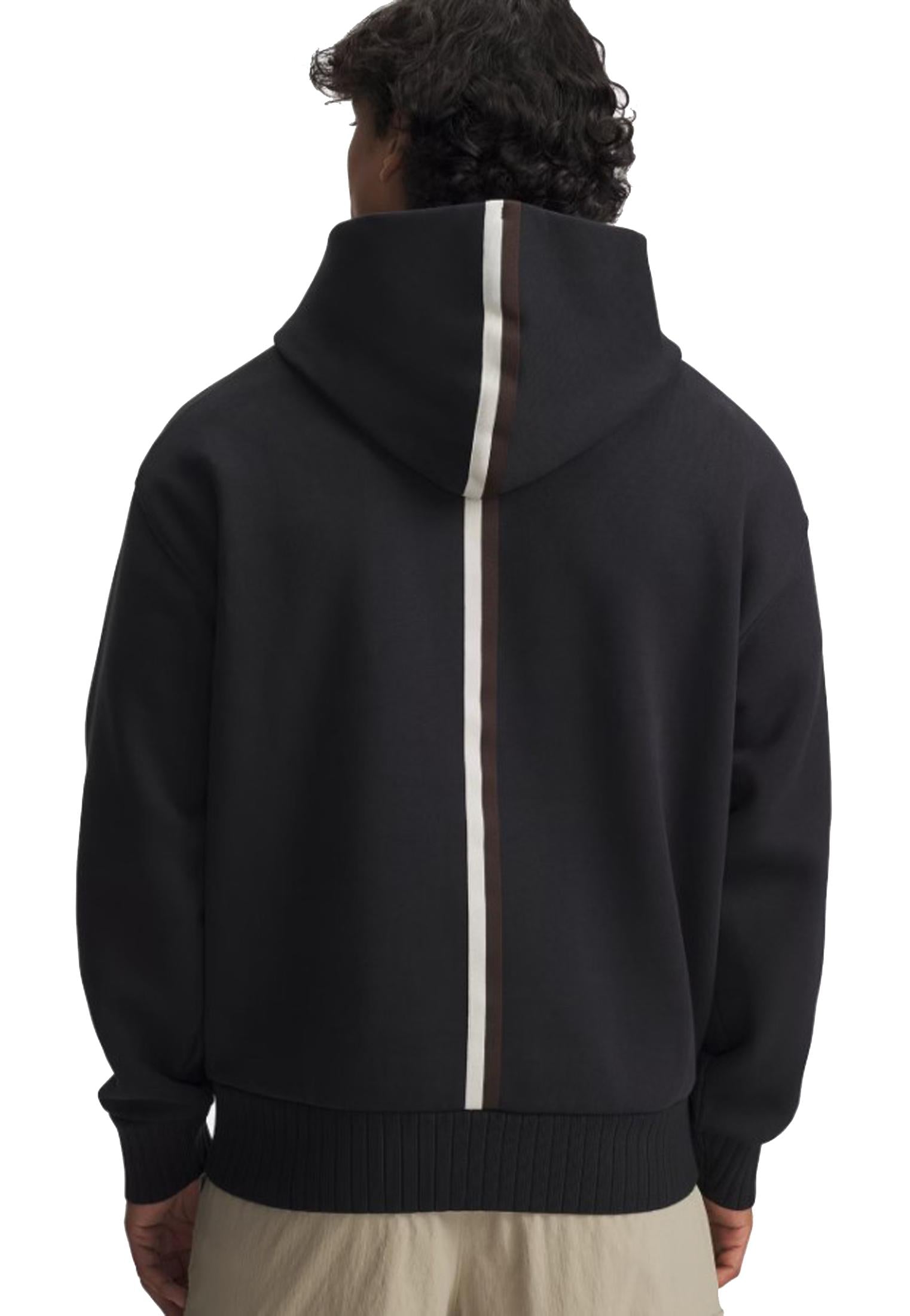 Felpa con cappuccio nera Icon Heavy Rib Under Armour A25 77-6008900 00010001 UNDER ARMOUR 