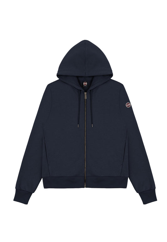 Felpa full zip con cappuccio cotone sportiva blu Colmar A25 6249R 1WX68 COLMAR ORIGINALS 