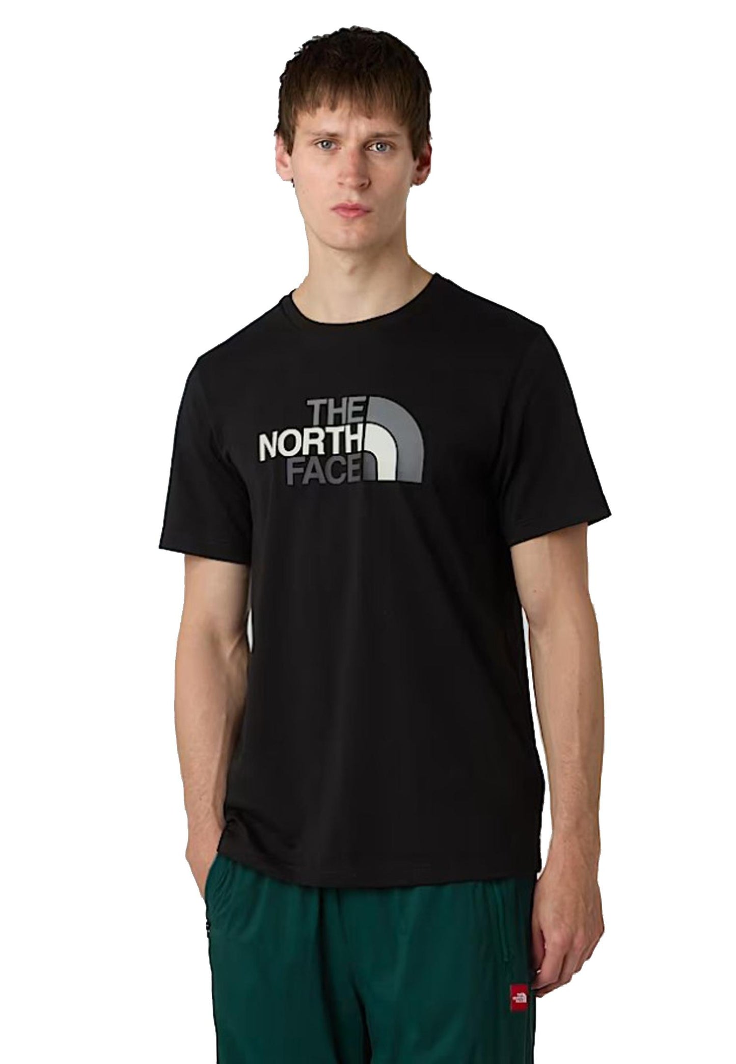 T-shirt girocollo nera cotone Easy The North Face A25 NF0A8A6CJK31 NFJK3NFJK3 THE NORTH FACE 