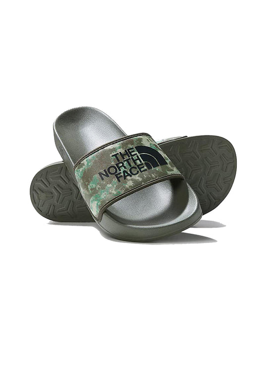 Ciabatte mare e piscina verde militare Base Camp Slide III The North Face P24 NF0A4T2RIYL1 NFIYLNFIYL THE NORTH FACE 