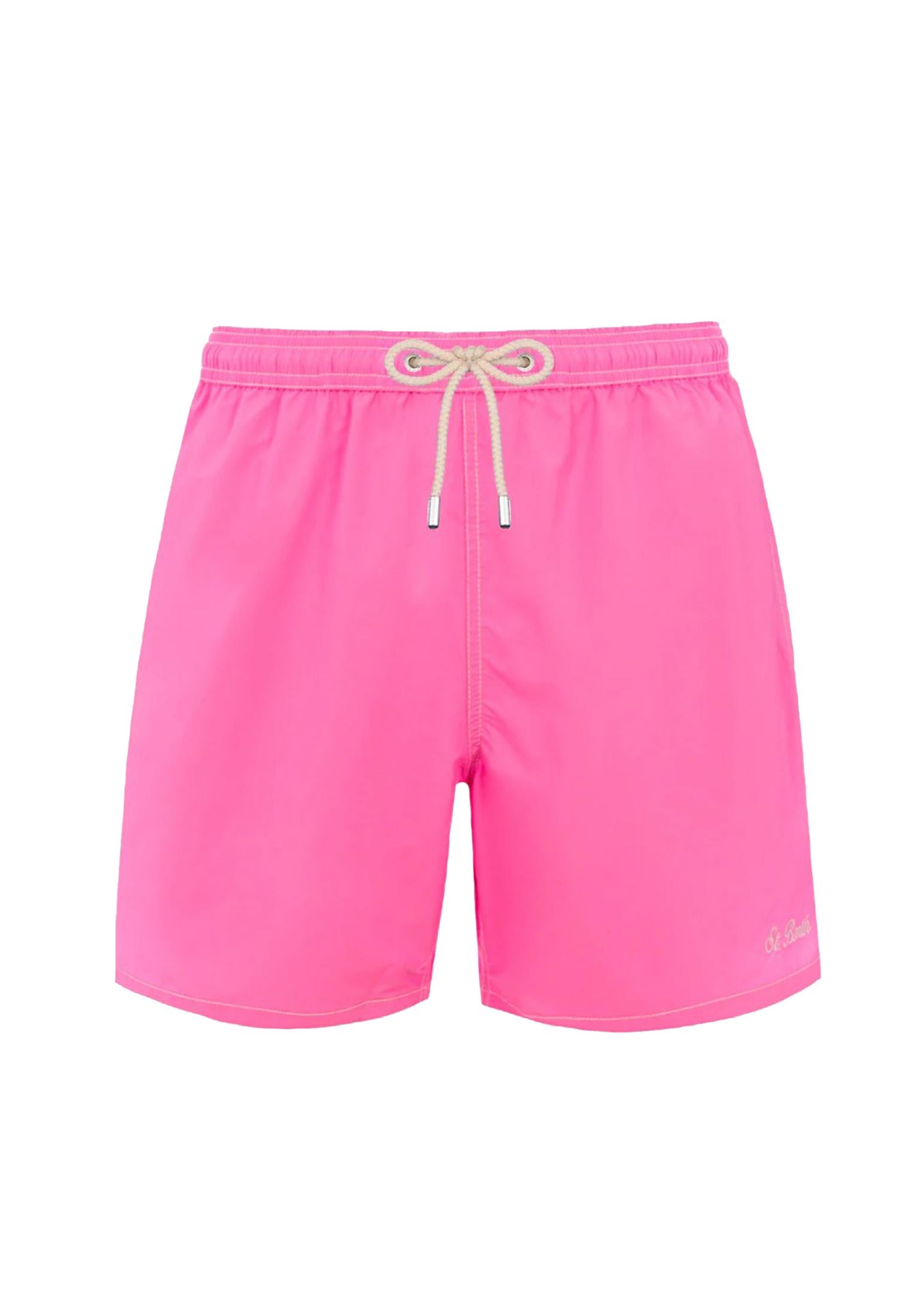 Costume da bagno pantaloncino rosa fluo Patmos MC2 Saint Barth P26 PATM001 01552L01552L MC2 