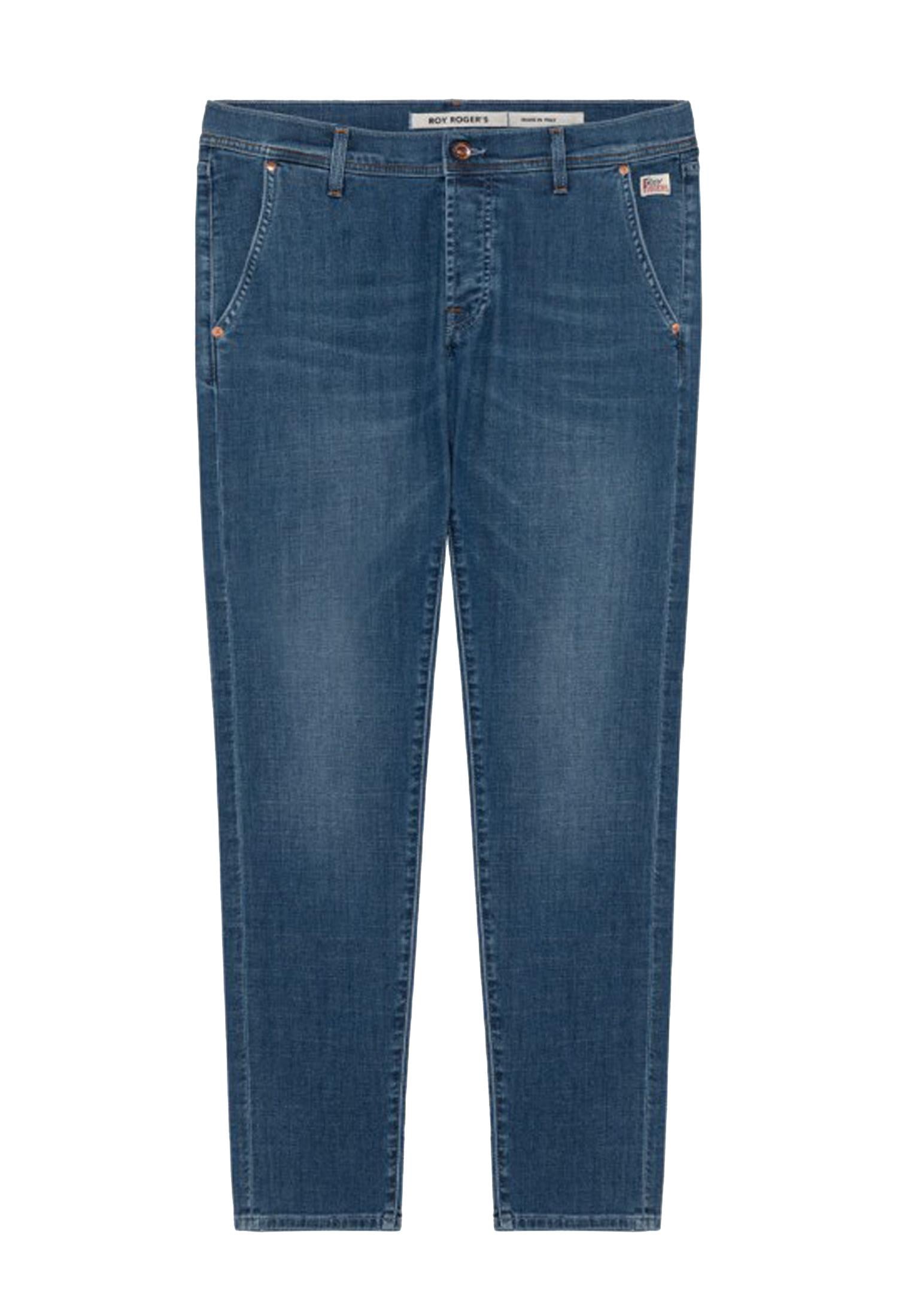 Pantaloni jeans denim lavaggio scuro Elias Alex Roy Roger's P26 RRU90108D5982700 C0999C0999 ROY ROGER'S 