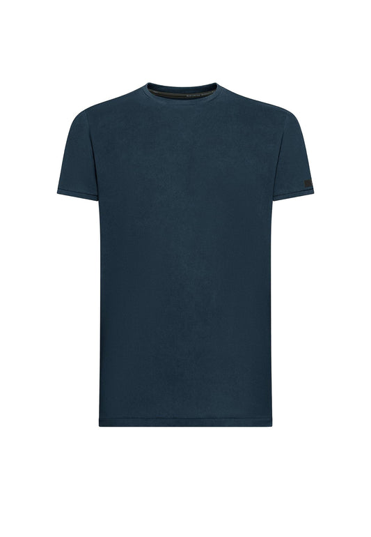 T-shirt girocollo tecnica blu Techno Wash RRD P26 26218 6060 RRD 