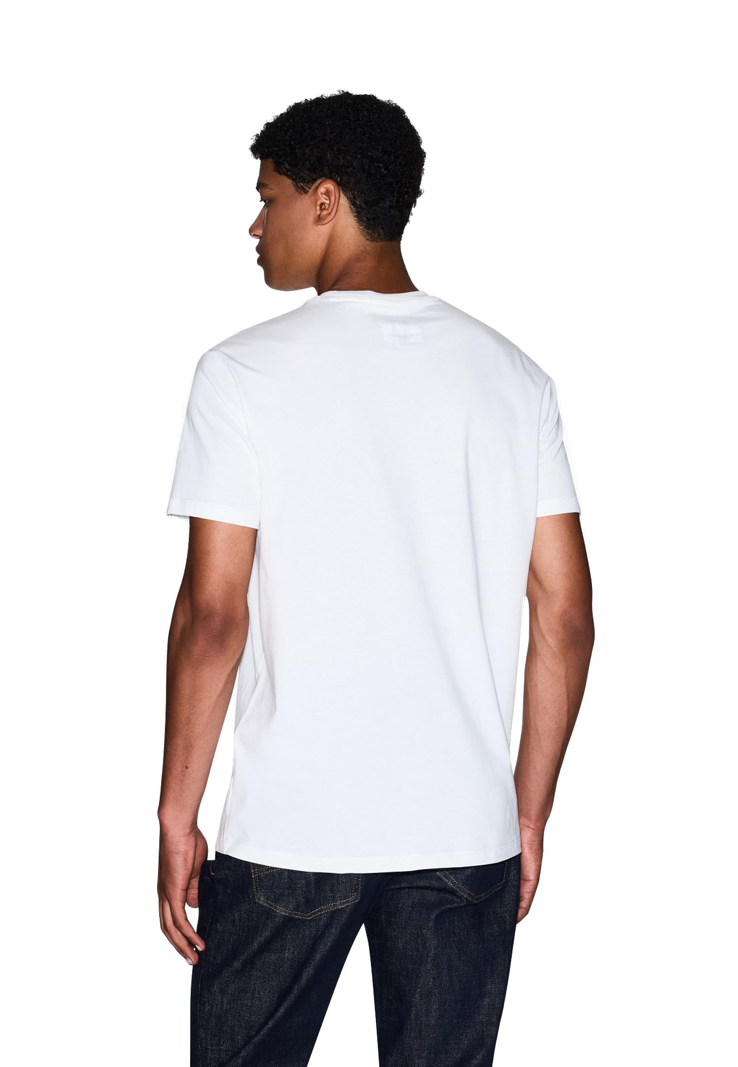 T-shirt girocollo bianca regular fit Armani Exchange A25 XM000365 AF12308 U0009U0009 ARMANI EXCHANGE 