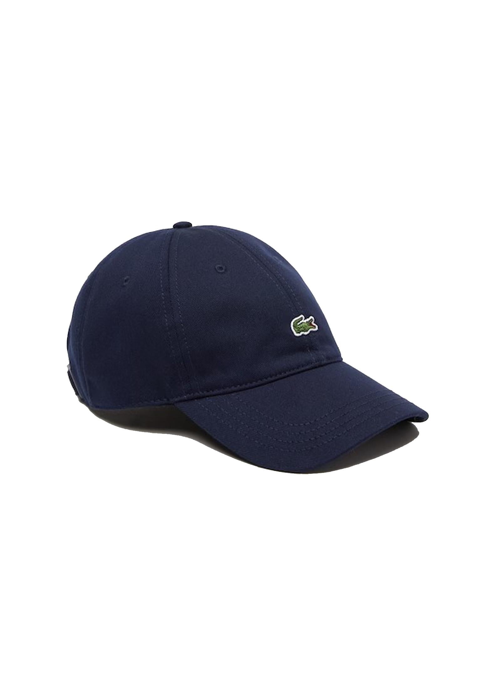 Cappello da baseball blu cotone Lacoste P26 RK0491 166166 LACOSTE 