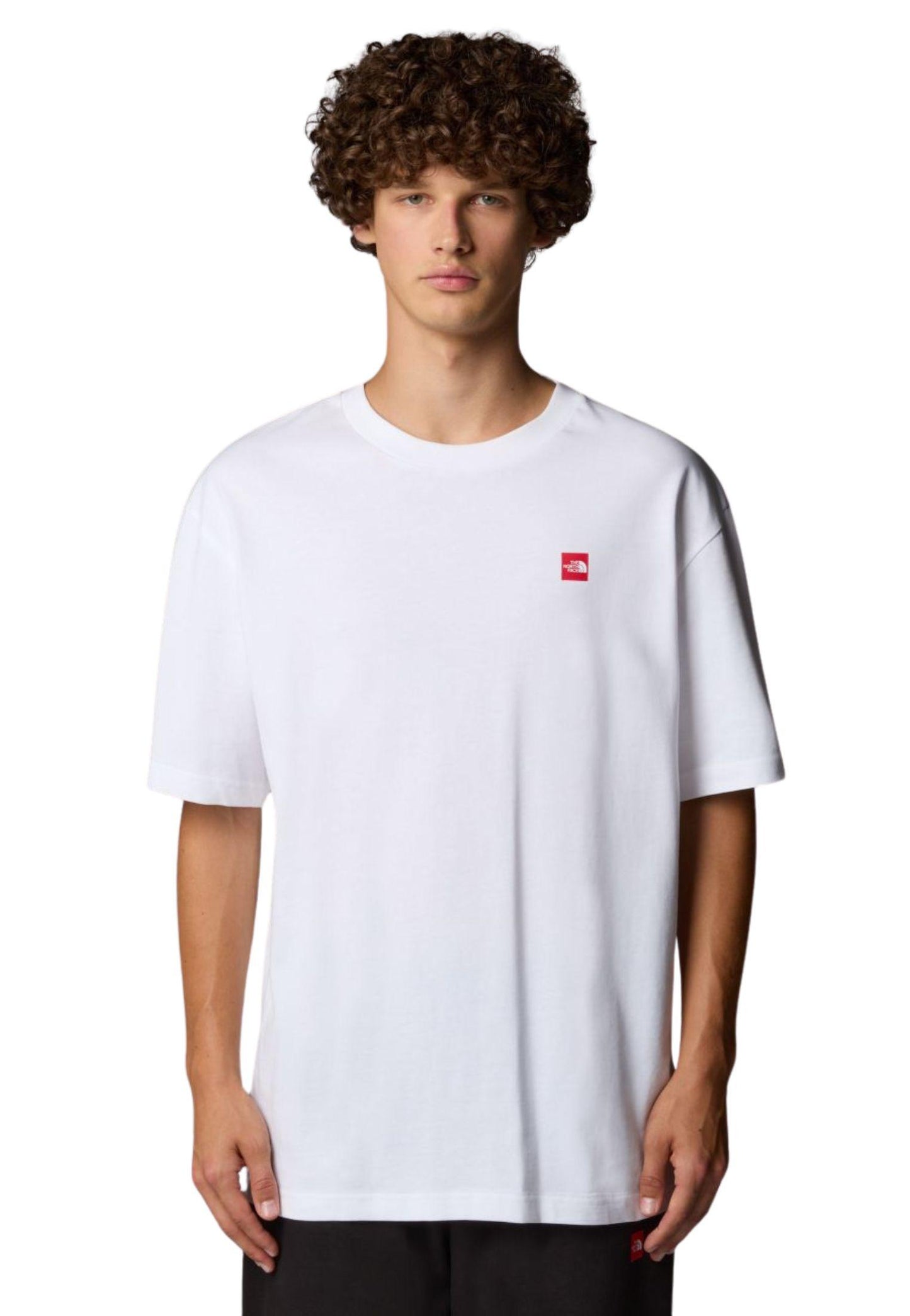 T-shirt Axis oversizes bianco The North Face P25 NF0A8C1RFN41 NFFN4NFFN4 THE NORTH FACE 