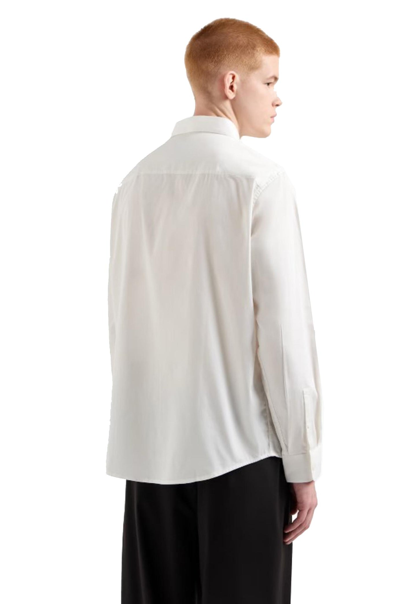 Camicia classica bianca cotone Armani Exchange P25