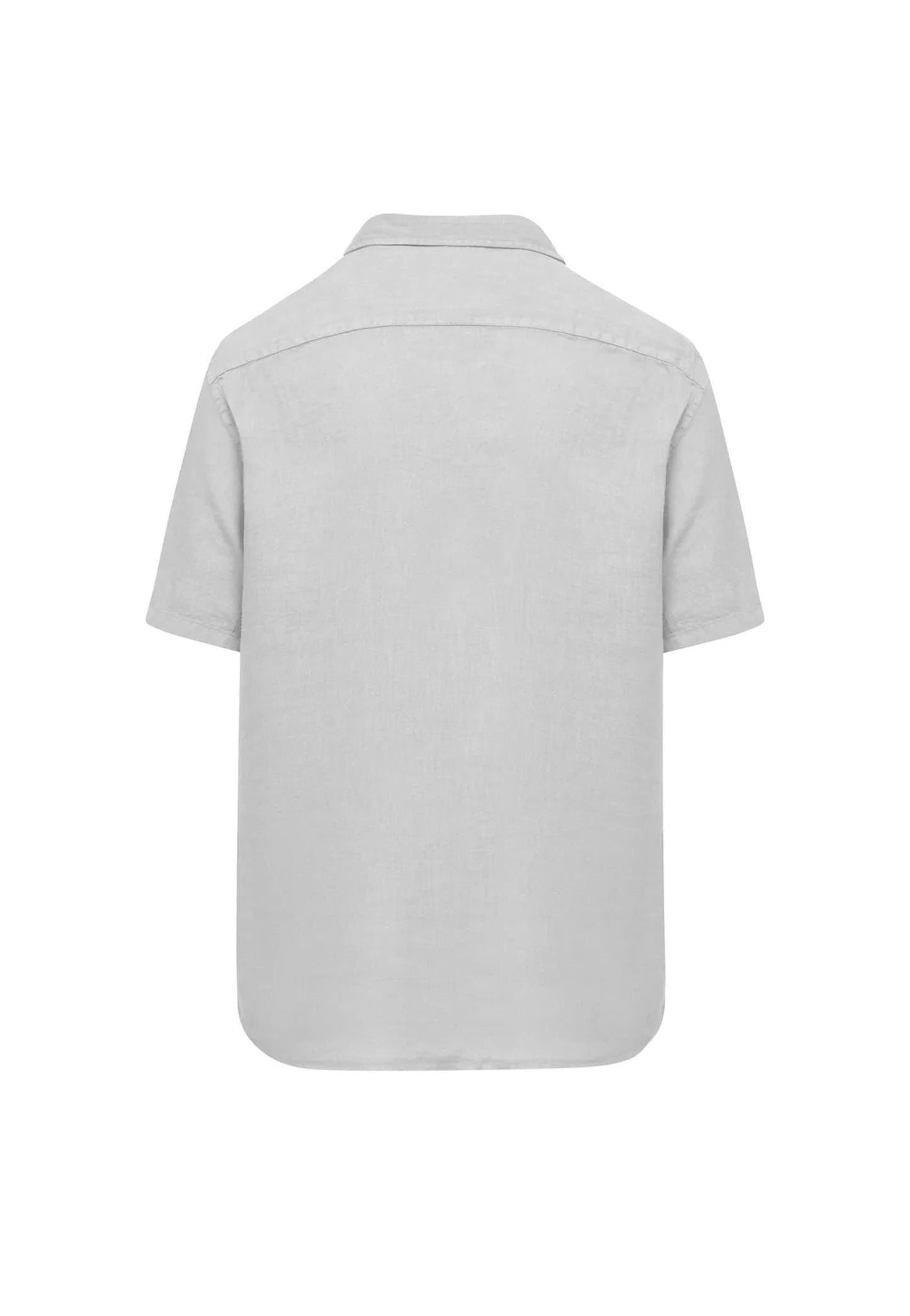 Camicia lino regular fit manica corta bianca Bomboogie P26 SM7790LI2 0000 BOMBOOGIE 
