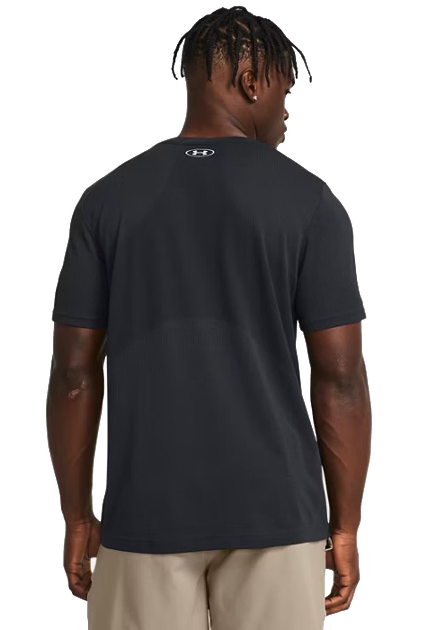 T-shirt girocollo allenamento sportiva nera Vanish Under Armour A25 77-1382801 00010001 UNDER ARMOUR 