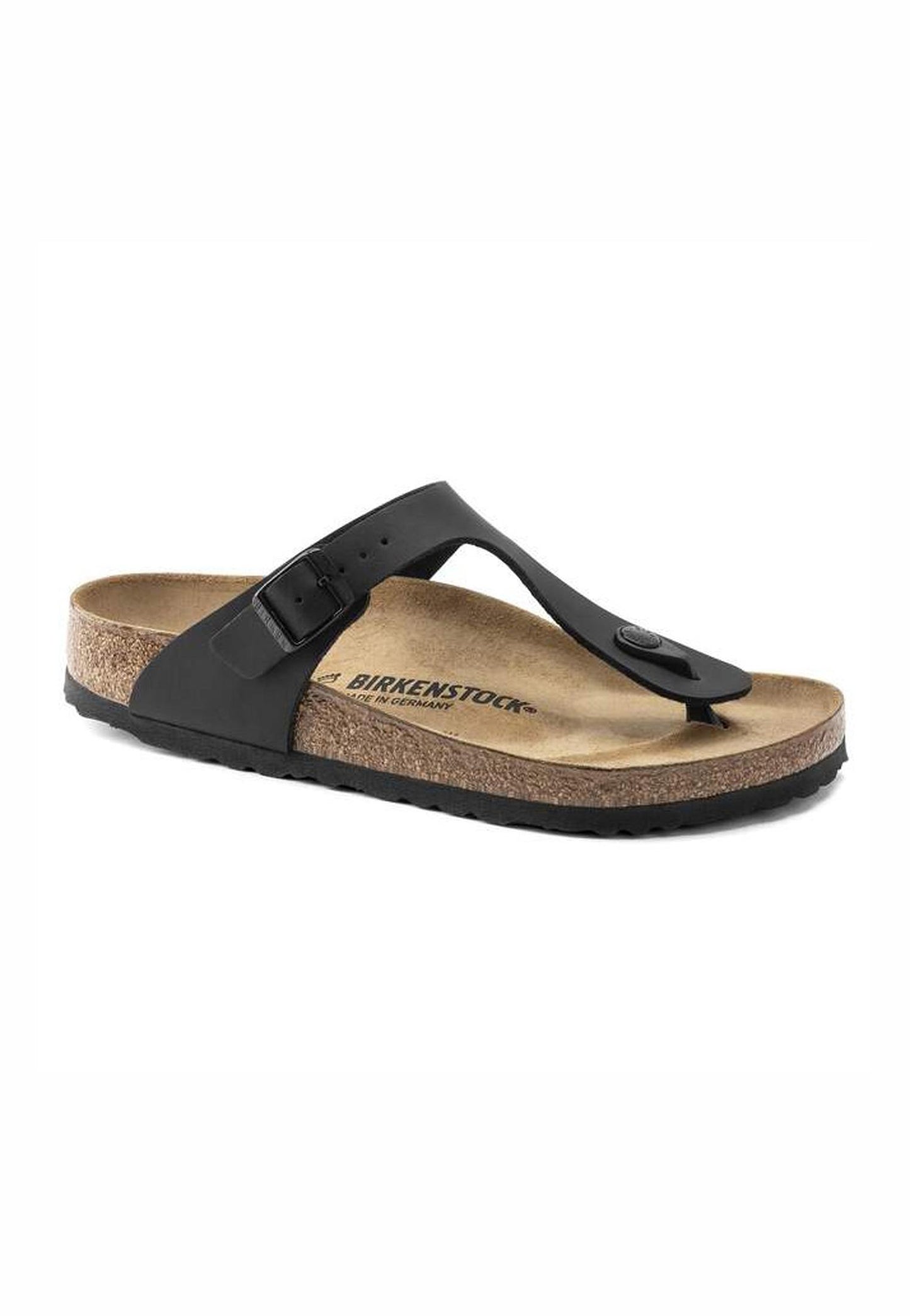Ciabatte infradito pelle nera Gizeh Birkenstock P26 043691 BI-C4 BIRKENSTOCK 