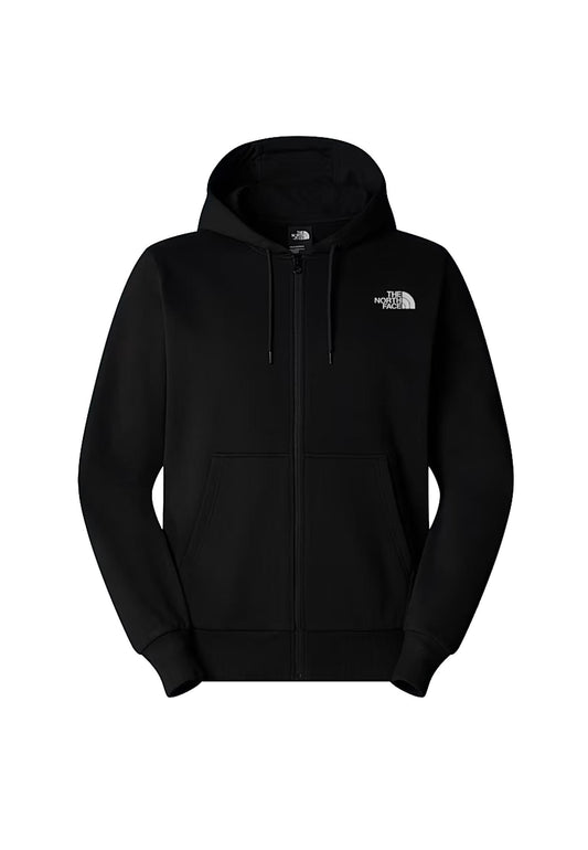 Felpa con cappuccio e cerniera nera Simple Dome The North Face A25 NF0A89FDJK31 NFJK3NFJK3 THE NORTH FACE 