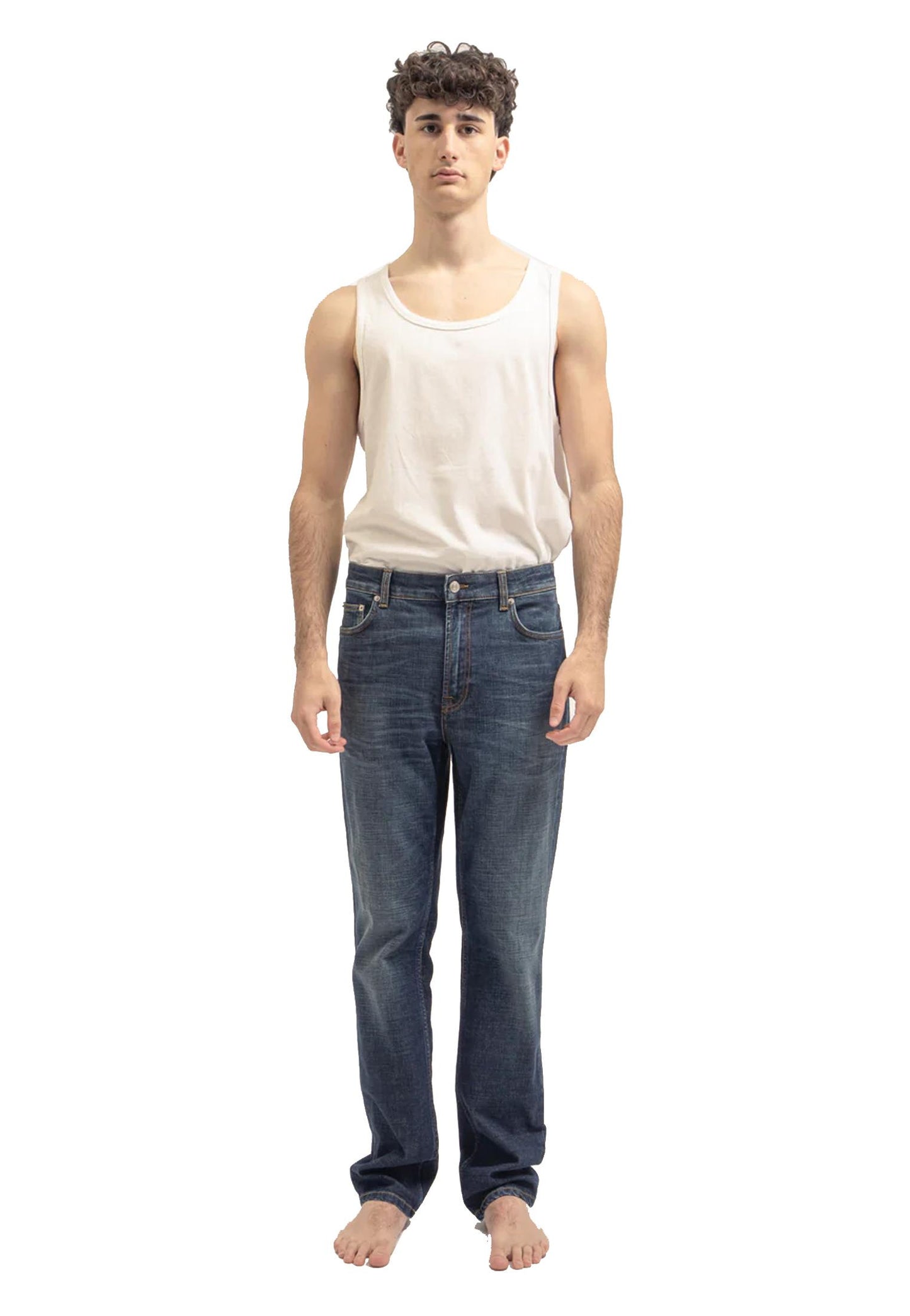 Pantalone jeans denim regular fit Stone Department Five P26 UP529 2DS0065 812812 DEPARTMENT FIVE 