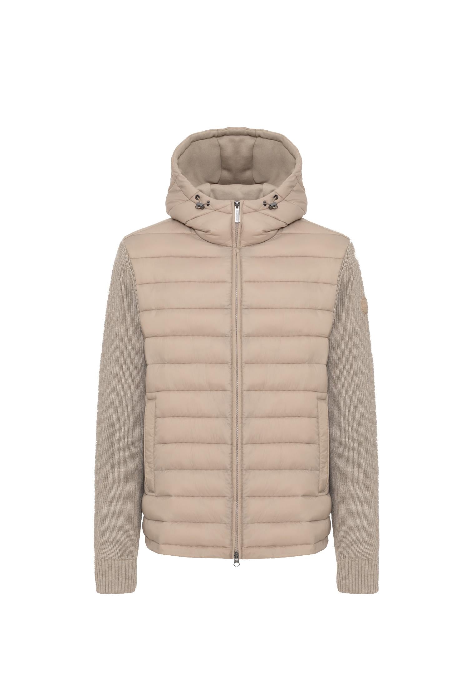 Giacca con cappuccio e maniche maglia beige Colmar A25 1112 8ZX731 COLMAR ORIGINALS 