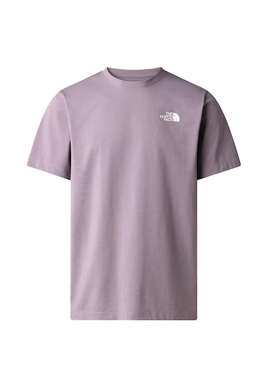 T-shirt girocollo cotone grigia NSE Box Regular The North Face P26 NF0A8GV2G7O1 NFG7ONFG7O THE NORTH FACE 