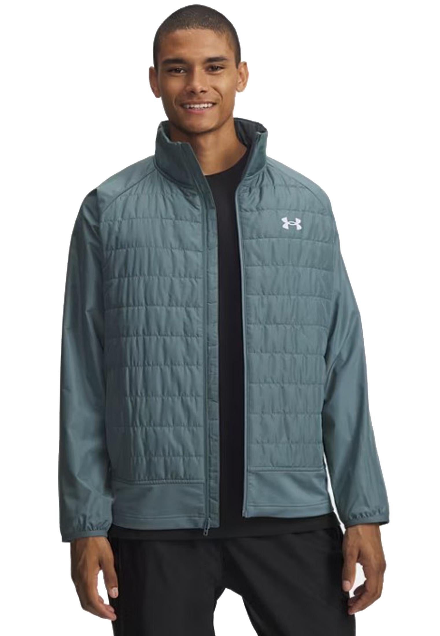 Giacca da allenamento invernale blu Ua Launch Insulated Under Armour A25 77-1380868 05870587 UNDER ARMOUR 