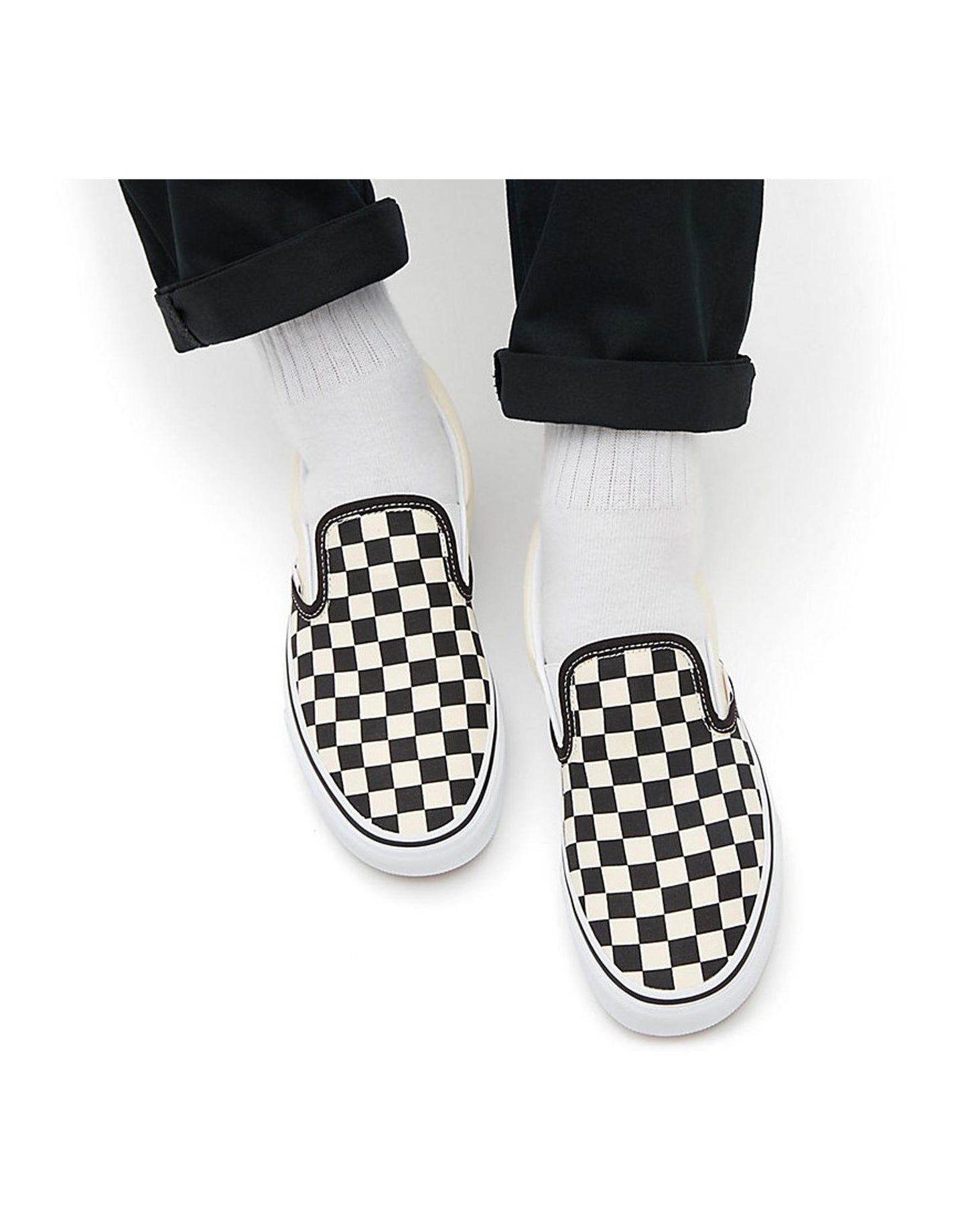 Scarpe Classic slip-on Vans VN000EYE BWW1BWW1 VANS 