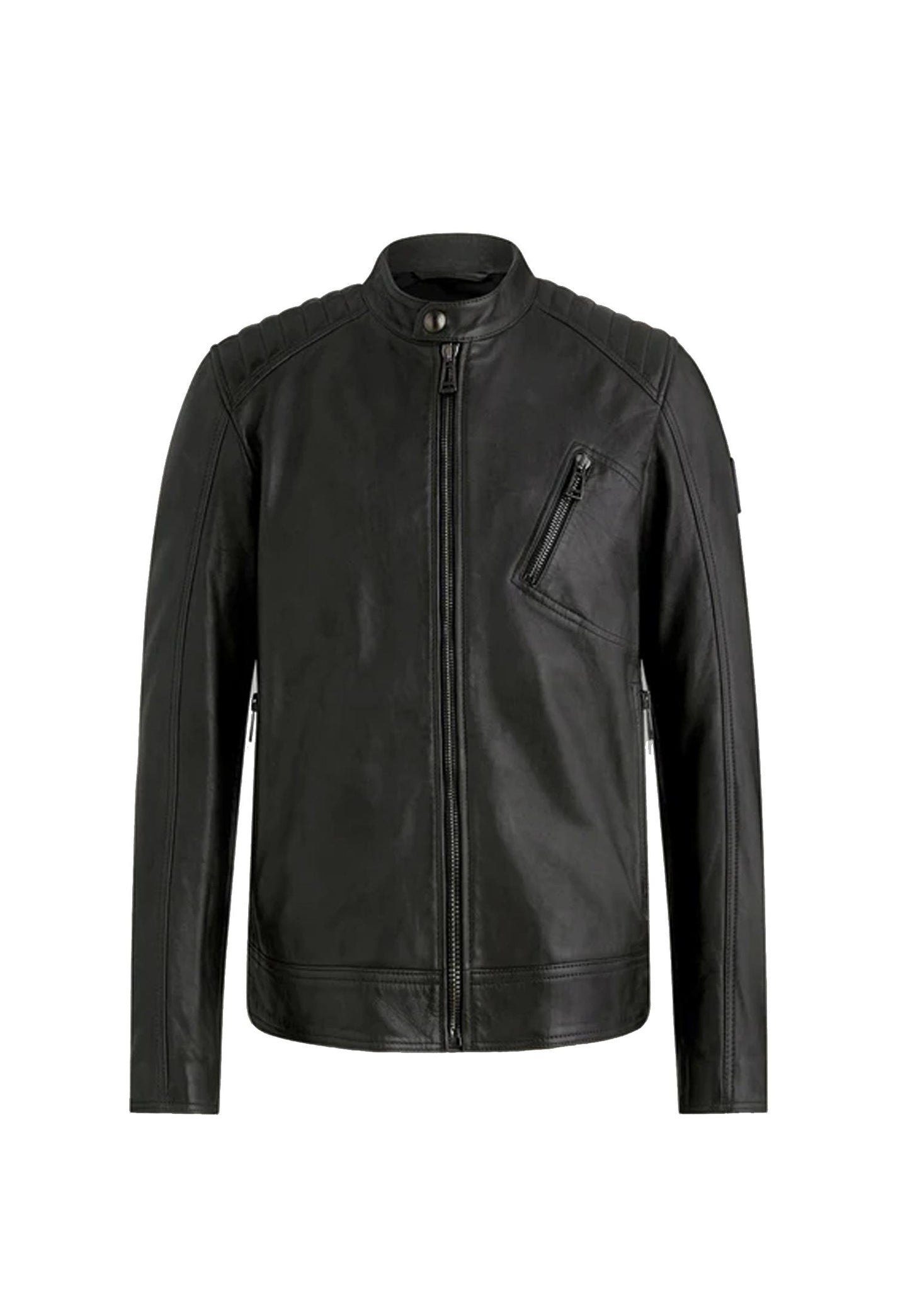 Giacca pelle nera V Racer biker Belstaff P26 100038 BlackBlack BELSTAFF 