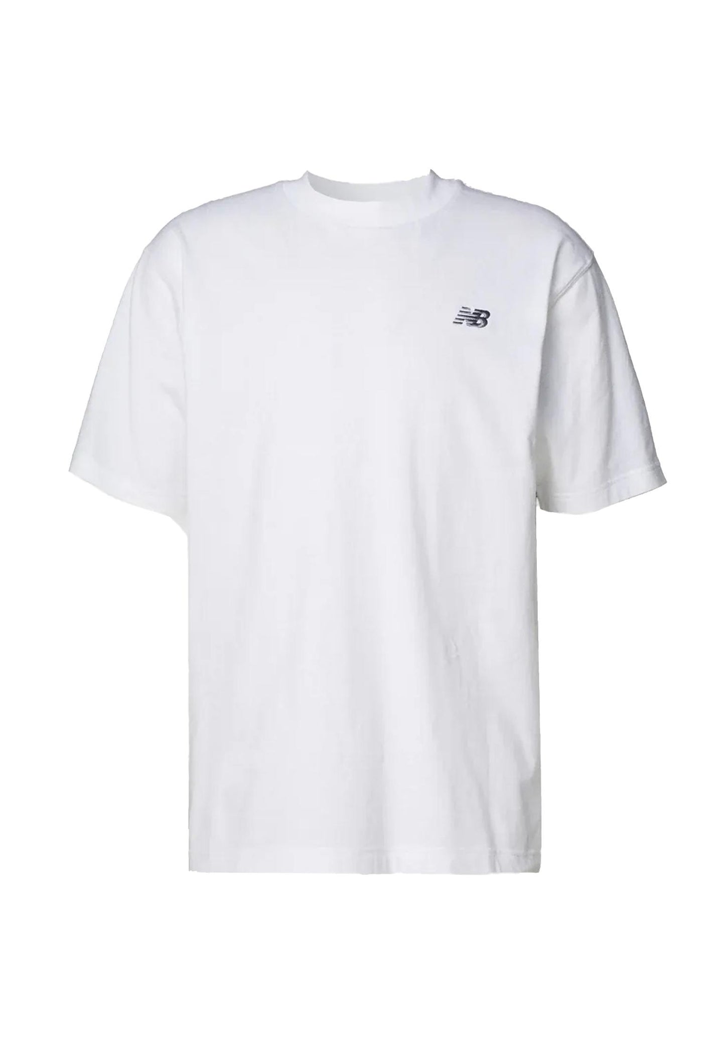 T-shirt girocollo cotone bianca Sport Essential New Balance P26 MT41509WT WHITE NEW BALANCE 