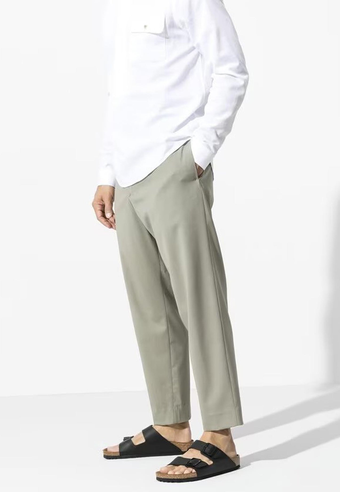 Sandalo ciabatte nere pelle Arizona Birkenstock P25 051793 black BIRKENSTOCK 