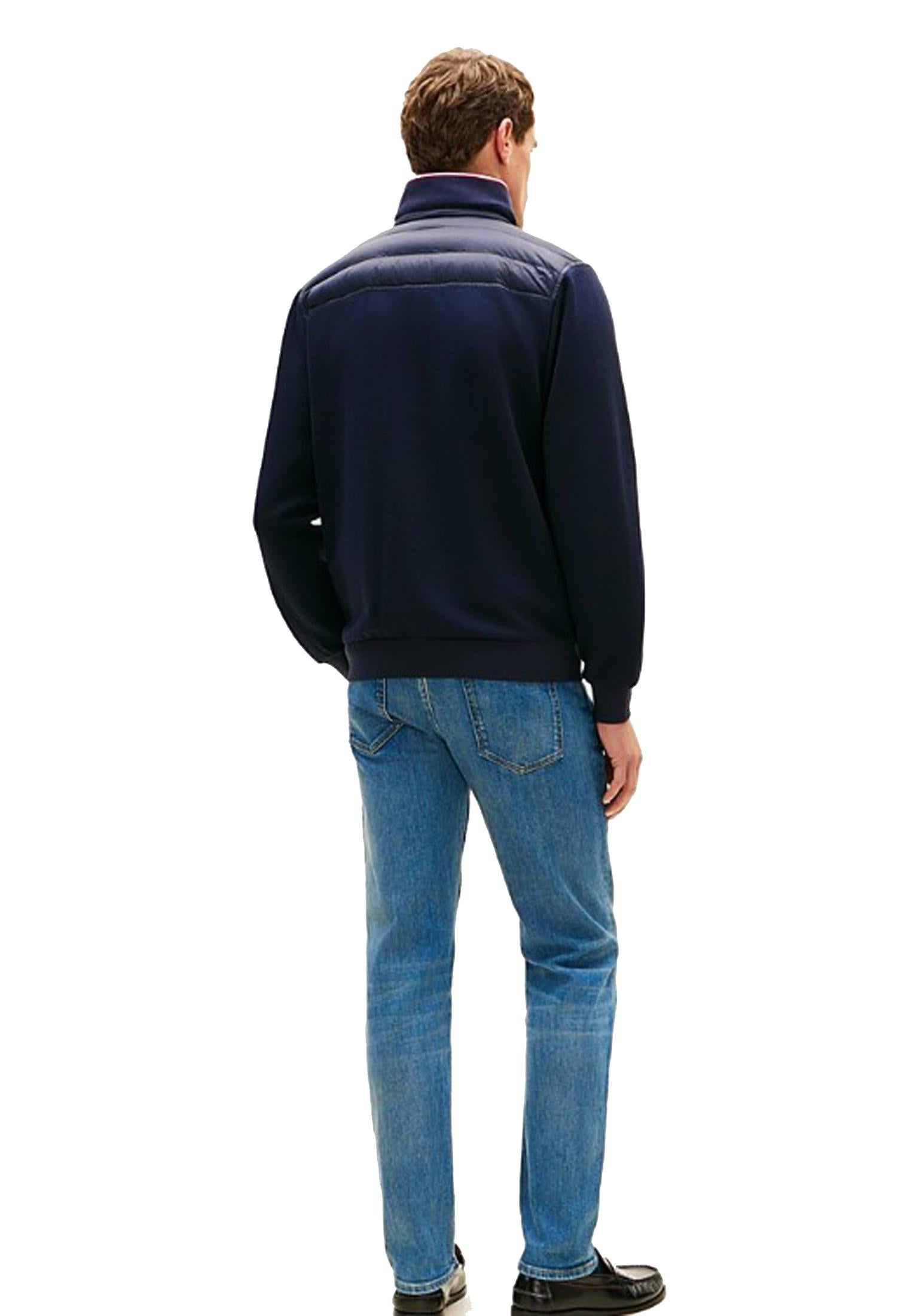 Giacca con zip trapuntato leggeto blu Tommy Hilfiger P26 MW0MW41329DW5 DW5DW5 TOMMY HILFIGER PRE 