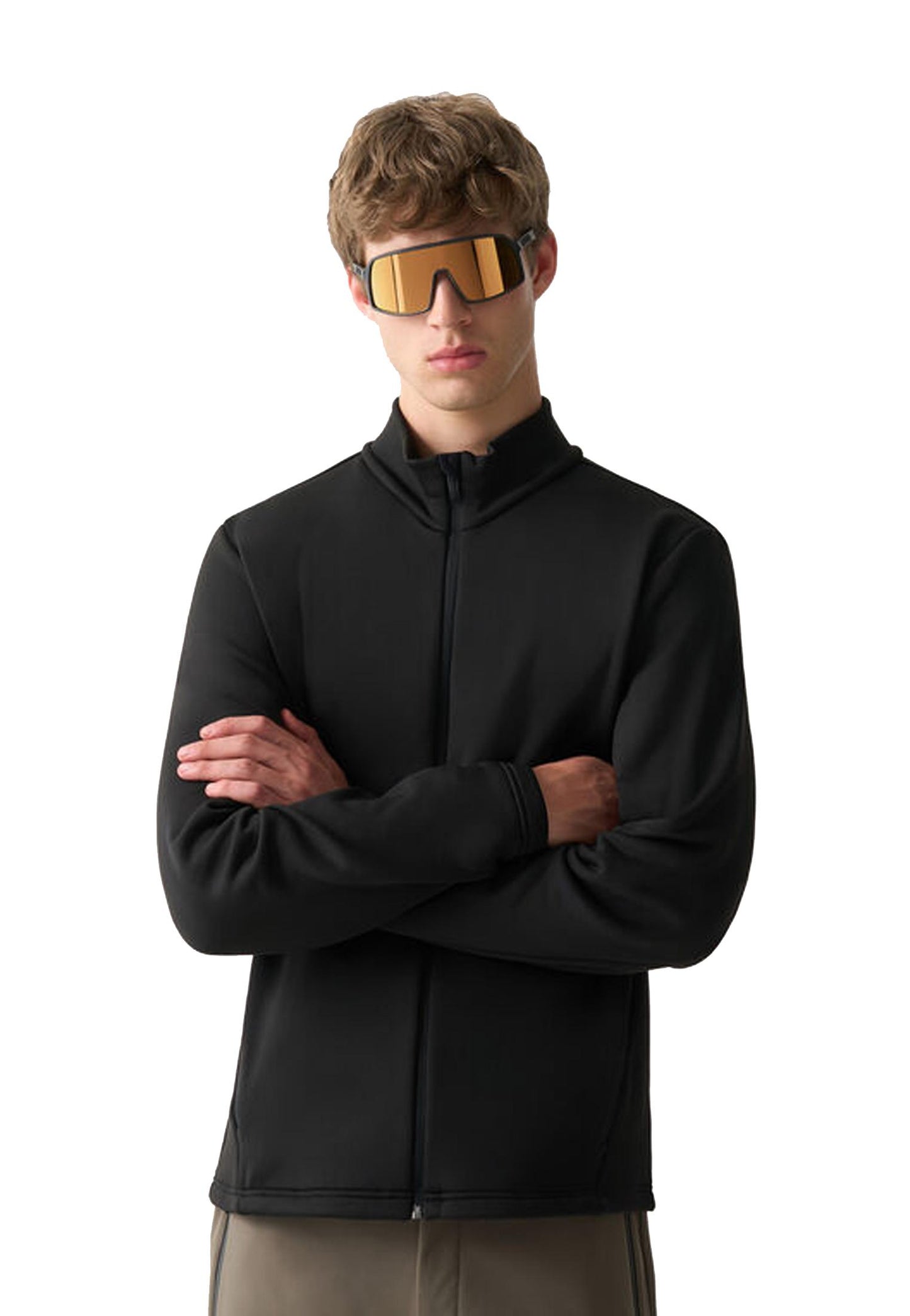 Pile felpa full zip sci neve stretch nero Colmar A25 8322 5WU99 COLMAR 