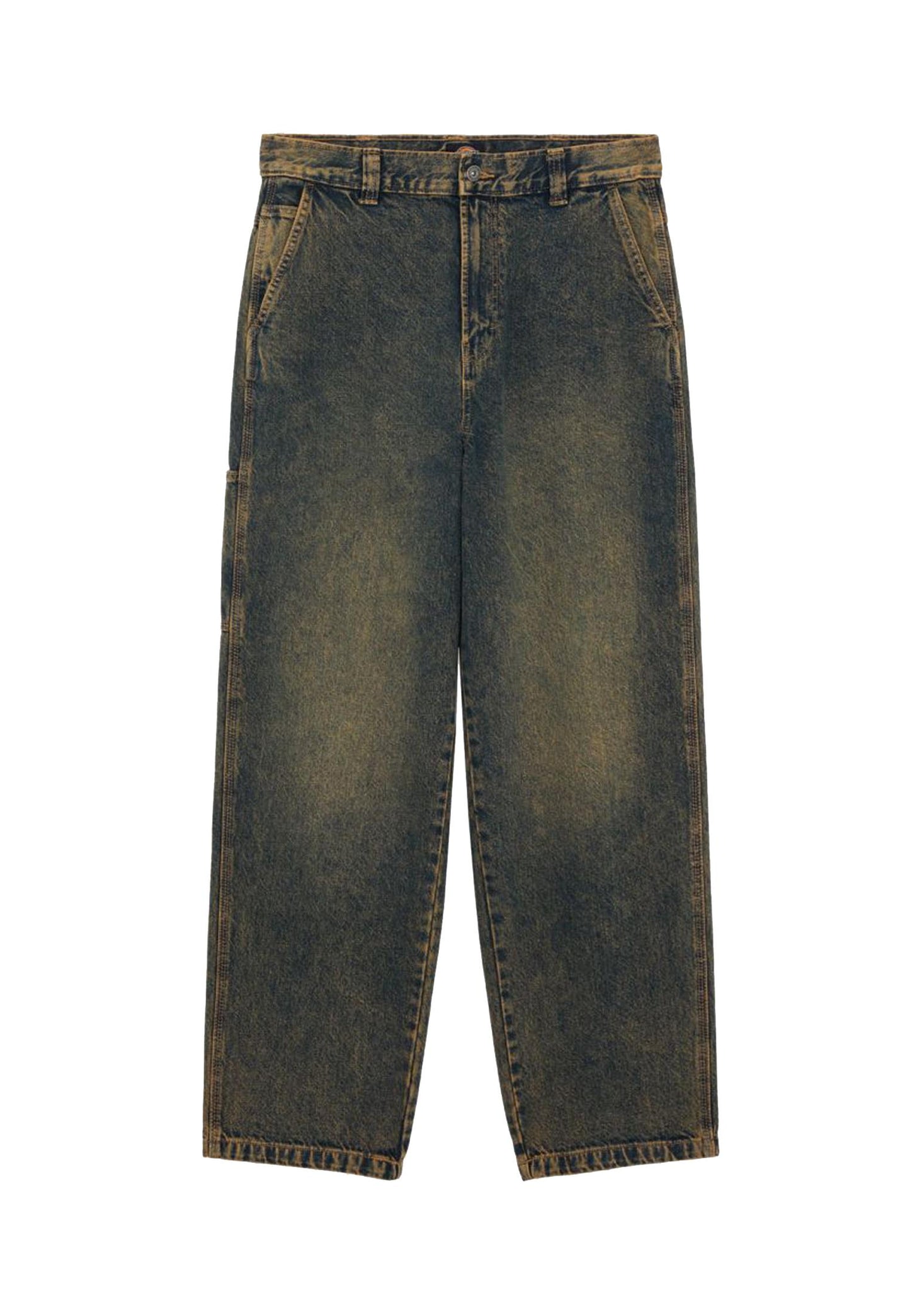 Pantaloni jeans gialli denim Madison baggy Dickies P25 DK0A4YEC YELLOW WASH K581YELL WASH K581 DICKIES 