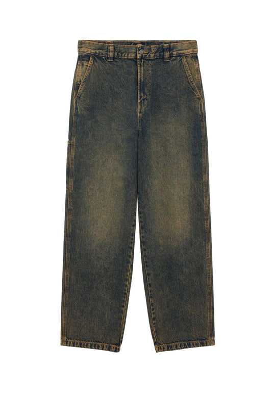 Pantaloni jeans gialli denim Madison baggy Dickies P25 DK0A4YEC YELLOW WASH K581YELL WASH K581 DICKIES 