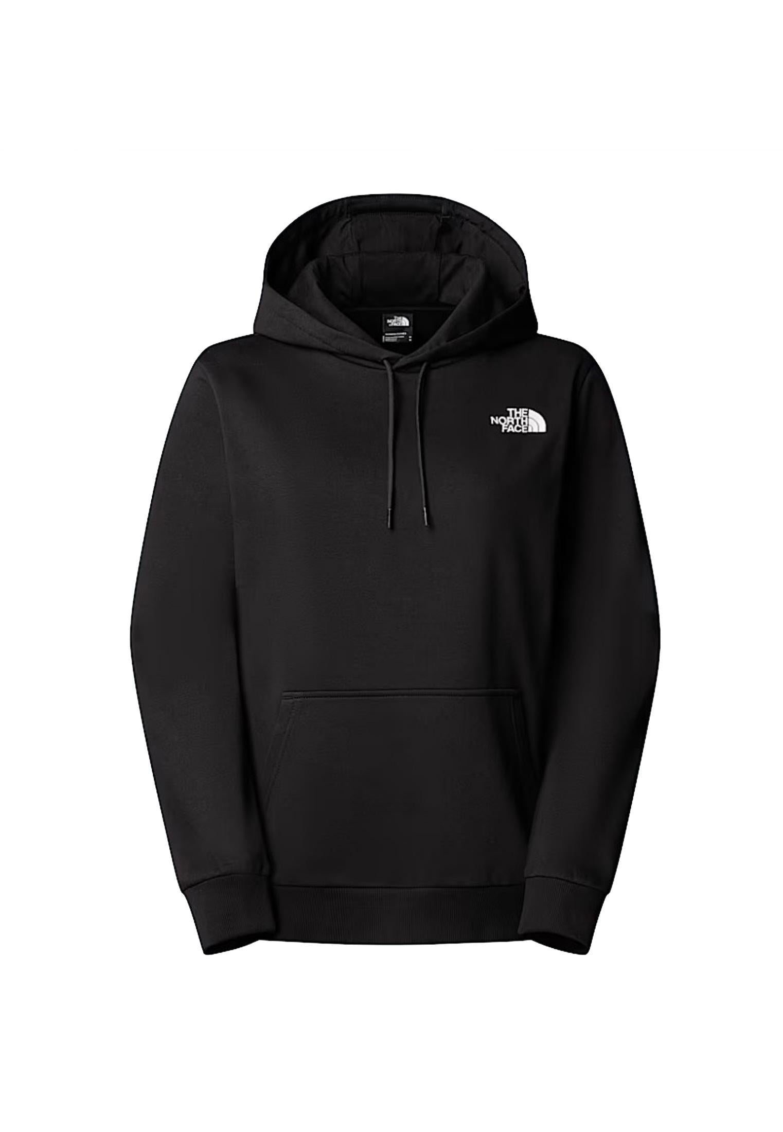 Felpa con cappuccio nera Simple Dome The North Face A25 NF0A89FCJK31 NFJK3NFJK3 THE NORTH FACE 