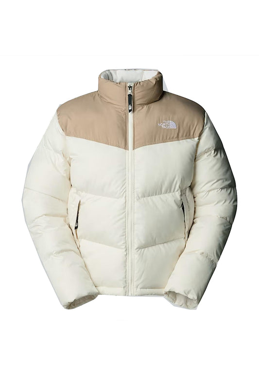 Giubbotto Piumino beige bianco Saikuru The North Face A25 NF0A853IDHS1 NFDHSNFDHS THE NORTH FACE 