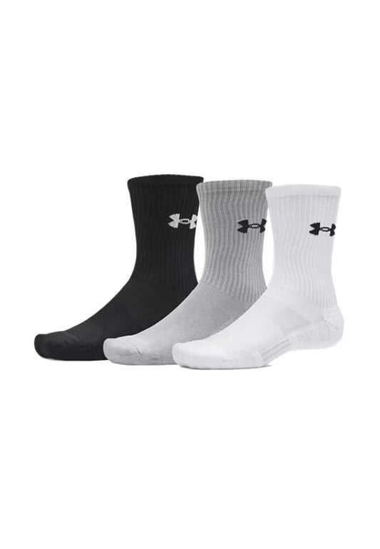 Pacco da 3 pezzi calze sportive mix colori performance cotton Under Armour P26 77-6009685 01010101 UNDER ARMOUR 