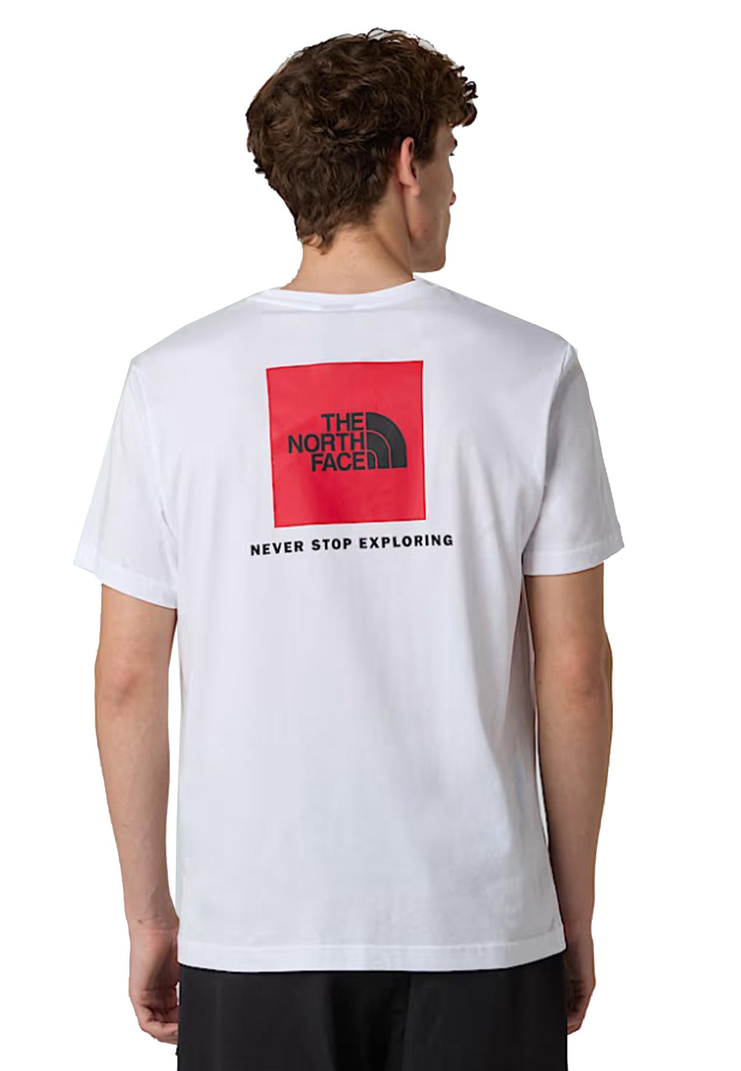 T-shirt girocollo bianca Nse Box The North Face A25 NF0A87NPFN41 NFFN4NFFN4 THE NORTH FACE 