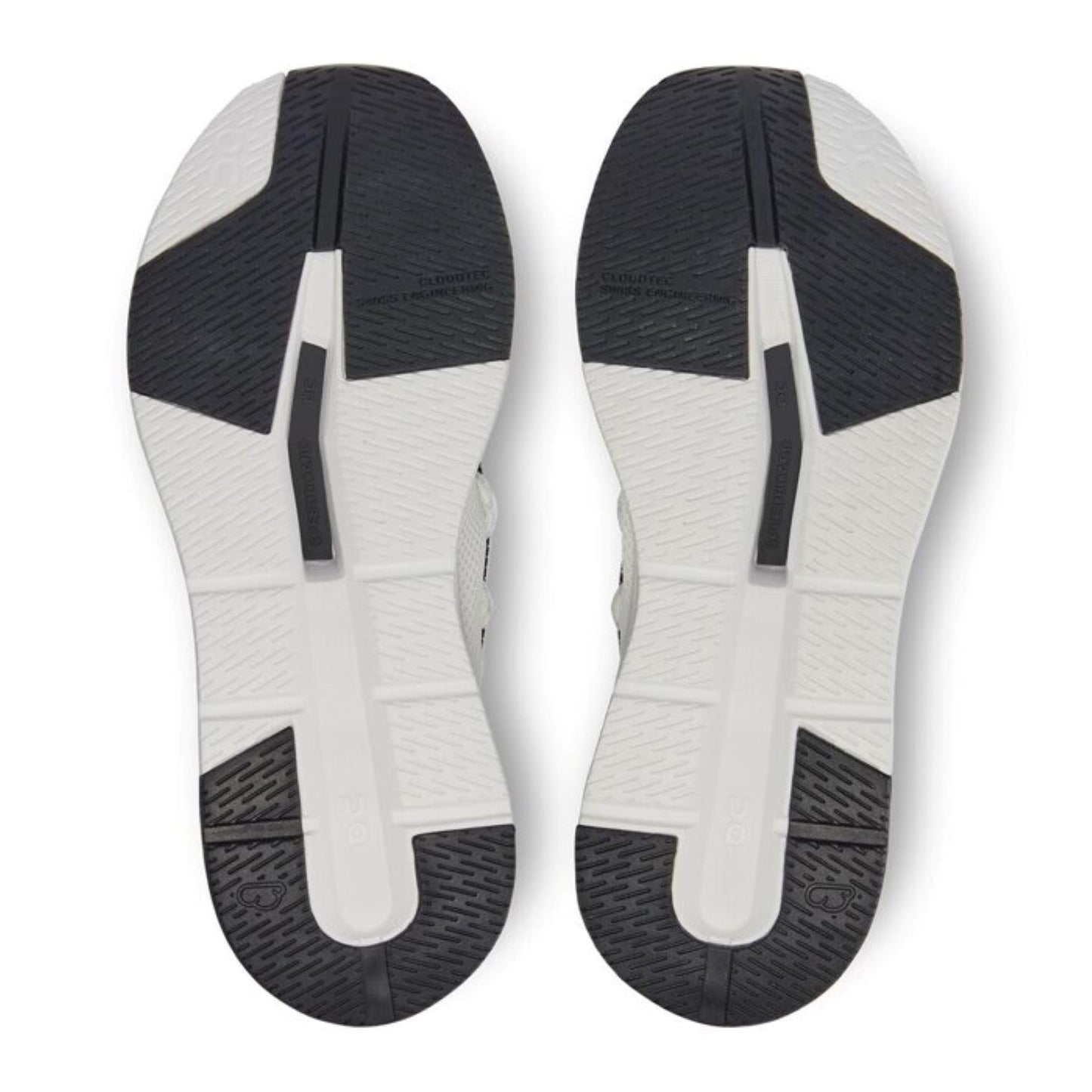 Sneaker uomo sportiva bianca/nera Cloudeasy ON A24