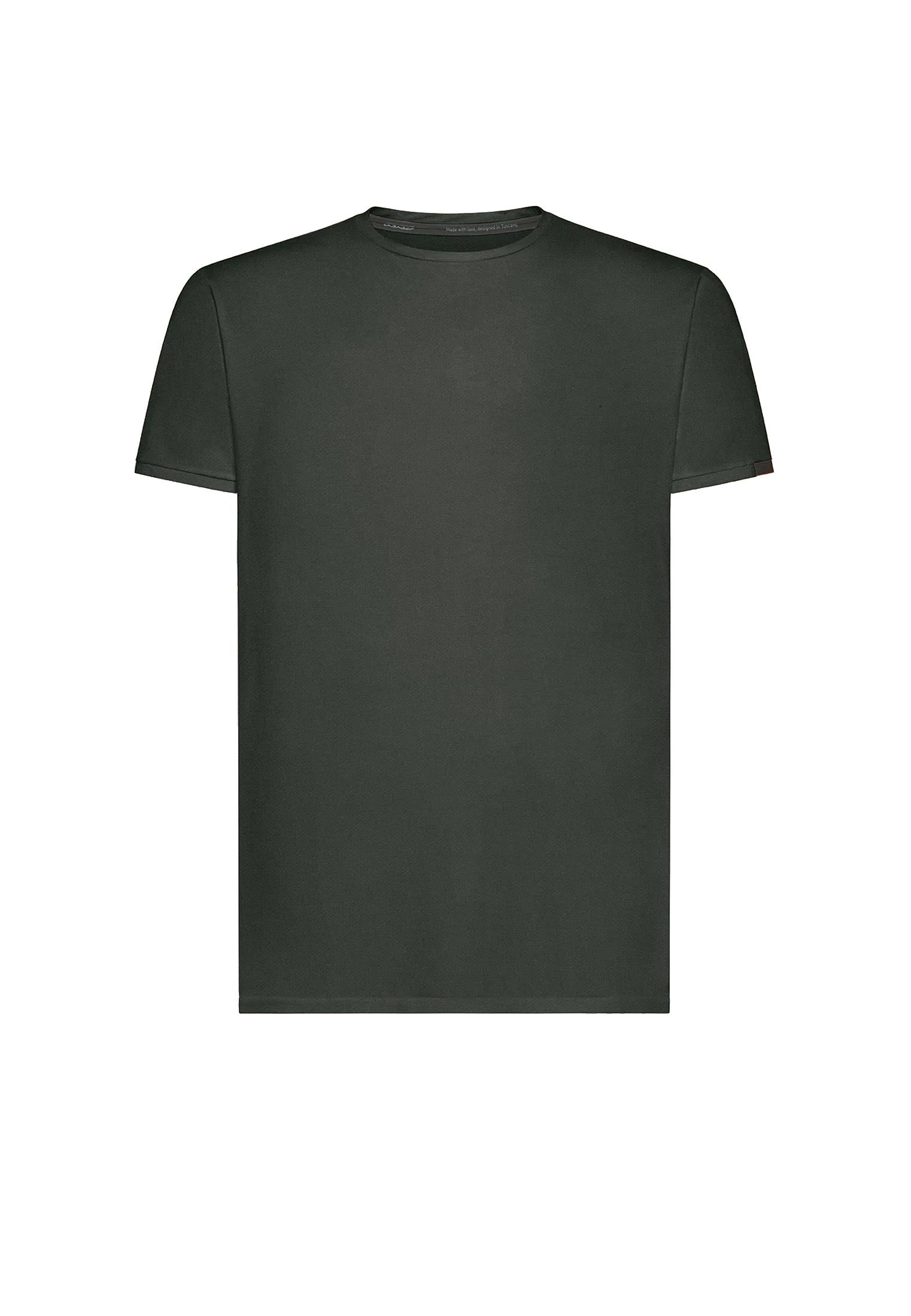 T-shirt girocollo verde elasticizzata Oxford Logo RRD P26 26216 2020 RRD 