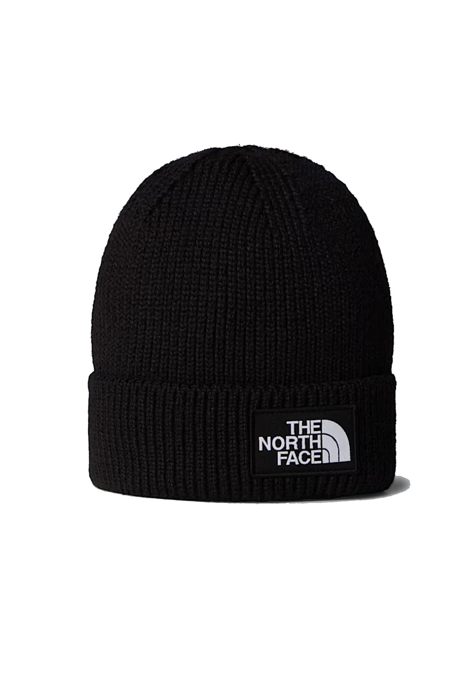 Berretto nero con risvolto e logo box The North Face A25 NF0A8CHEJK31 NFJK3NFJK3 THE NORTH FACE 