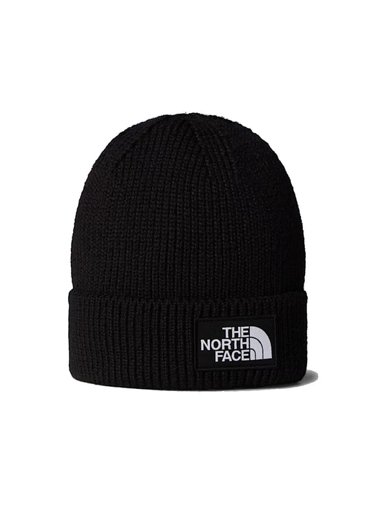 Berretto nero con risvolto e logo box The North Face A25 NF0A8CHEJK31 NFJK3NFJK3 THE NORTH FACE 