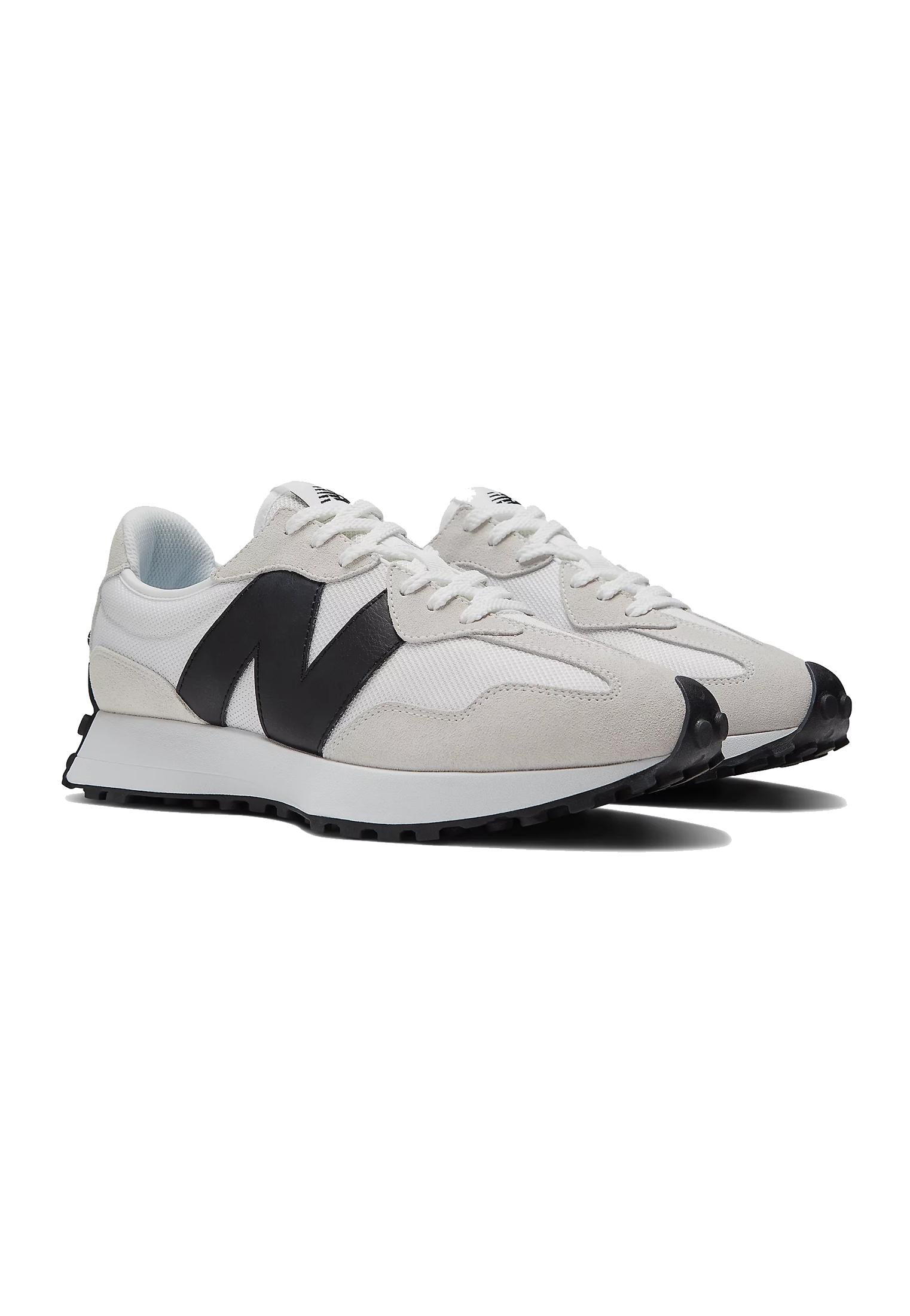 Scarpe sportive casual pelle suede bianche 327 New Balance P24 MS327CWB STZWHITE NEW BALANCE 