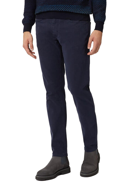 Pantalone blu cotone stretch cinque tasche Harmont&Blaine A23