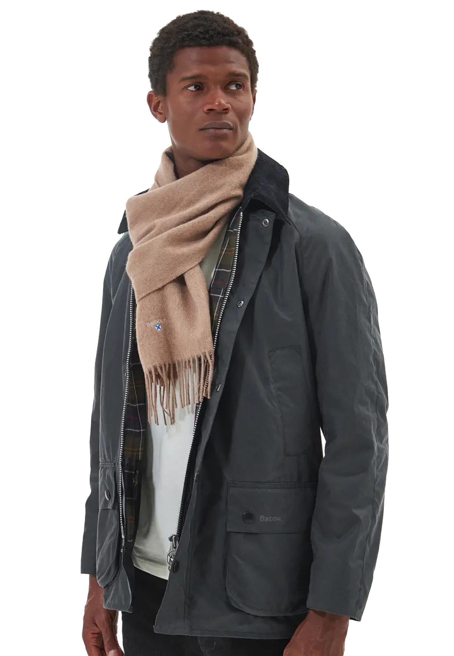 Sciarpa lana beige Barbour A25 252MUSC0008 BR11BR11 BARBOUR 