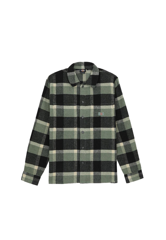 Camicia a quadri verde misto lana Coaling Dickies A25 DK0A4XZZL191 DKL19DKL19 DICKIES 