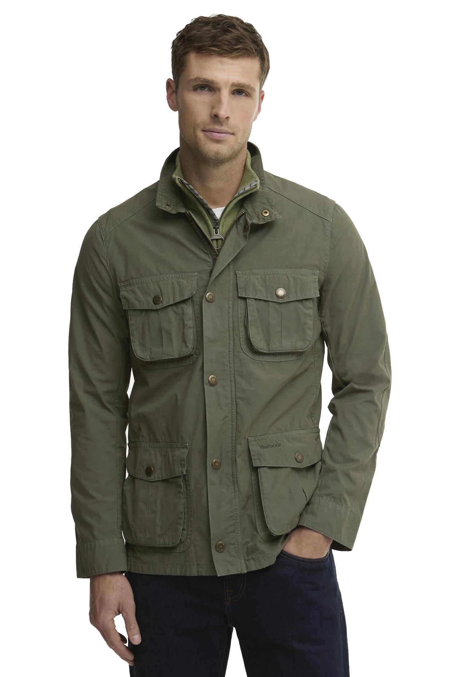 Giacca cotone verde oliva Corbridge Barbour P26 MCA0979 OL31OL31 BARBOUR 