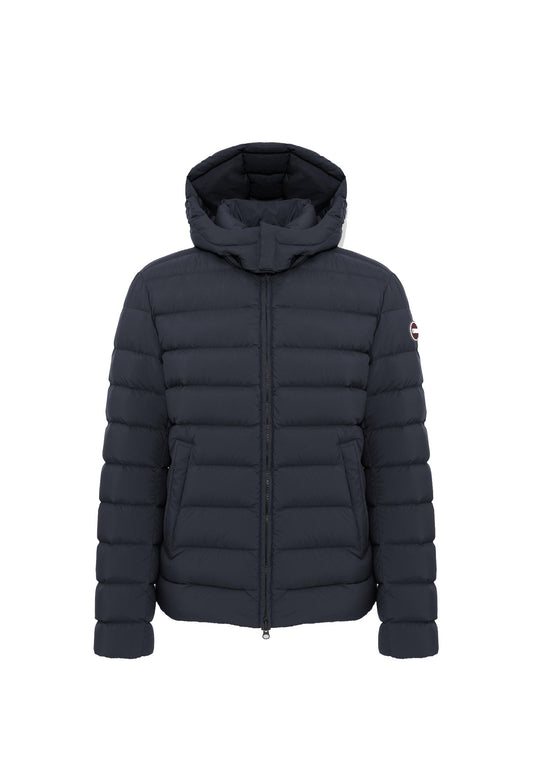 Giubbotto piumino con cappuccio staccabile blu Colmar A25 1252 4ZP68 COLMAR ORIGINALS 