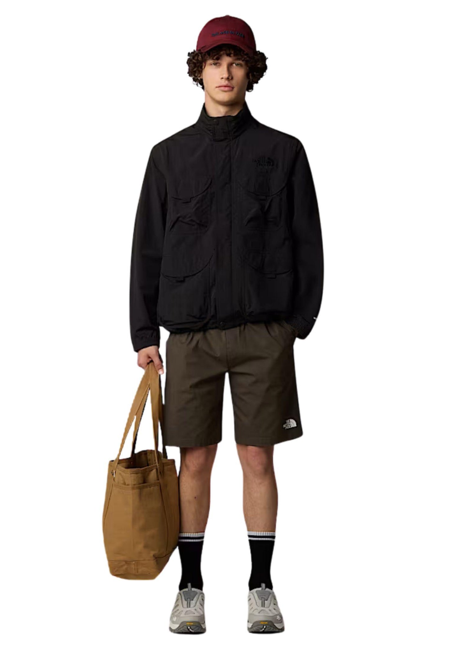 Giubbotto convertibile nero The North Face P25 NF0A8BJFJK31 NFJK3NFJK3 THE NORTH FACE 