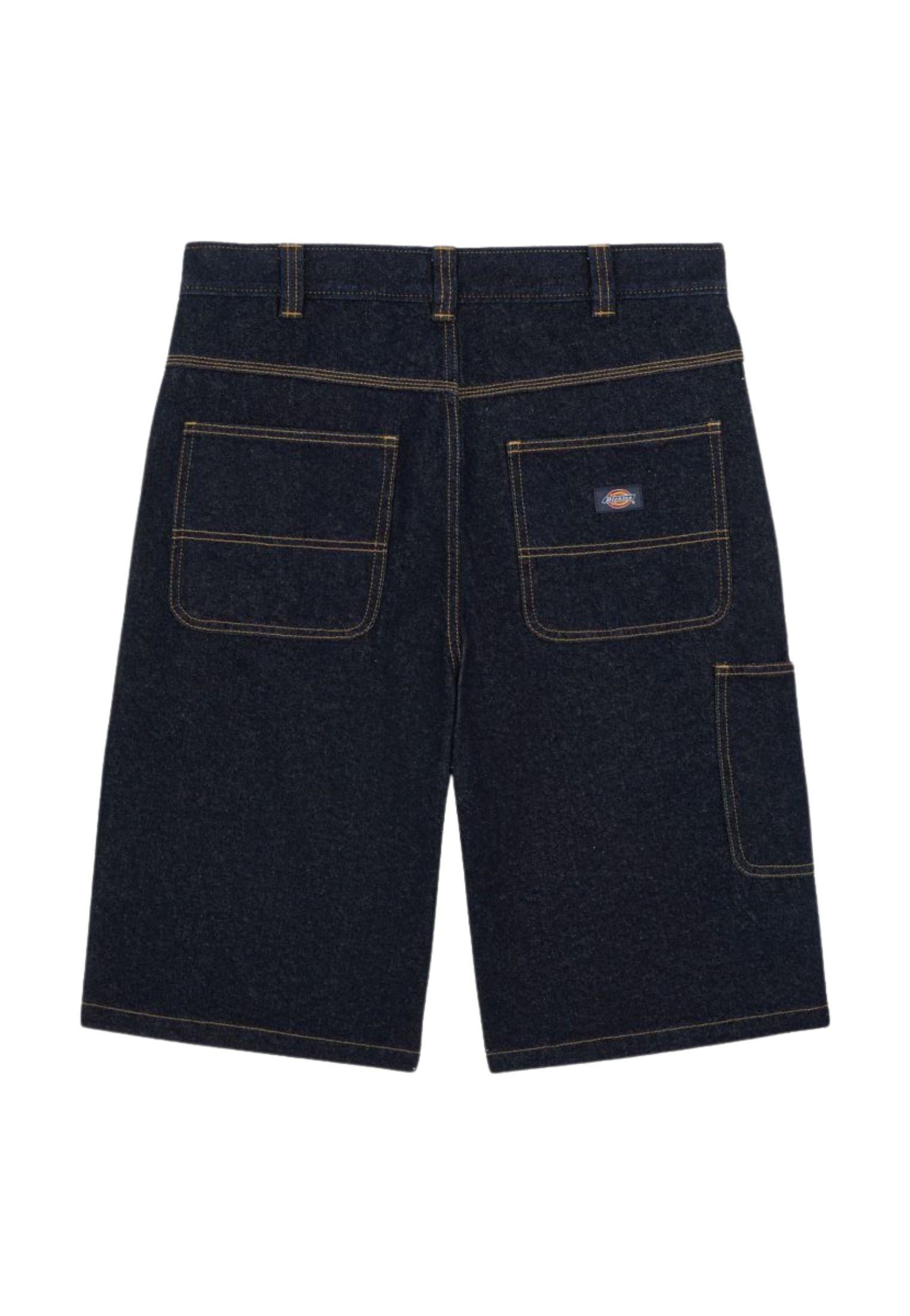 Pantaloni corti Madison in Denim lavato Dickies P25 DK0A4YSYRIN1 DKRINDKRIN DICKIES 