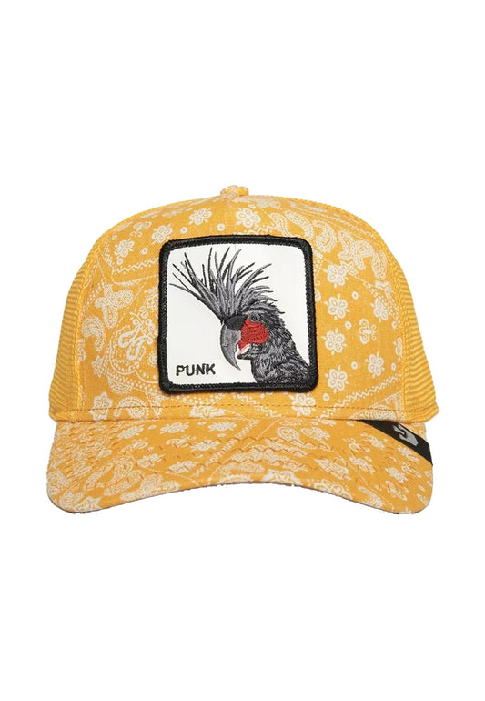 Cappellino da baseball unisex giallo fantasia pappagallo The Punk Goorin Bros P24 101-0949 YELLOWYELLOW GOORIN BROS 
