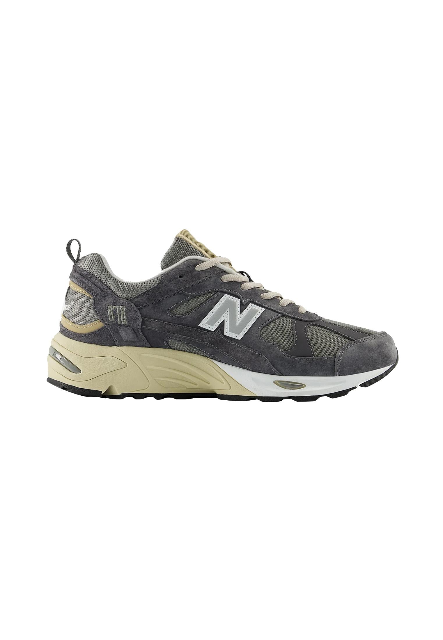 Scarpe sportive sneakers grigie pelle 878 New Balance A25 CM878MG1 CASTLEROCKCASTLEROCK NEW BALANCE 