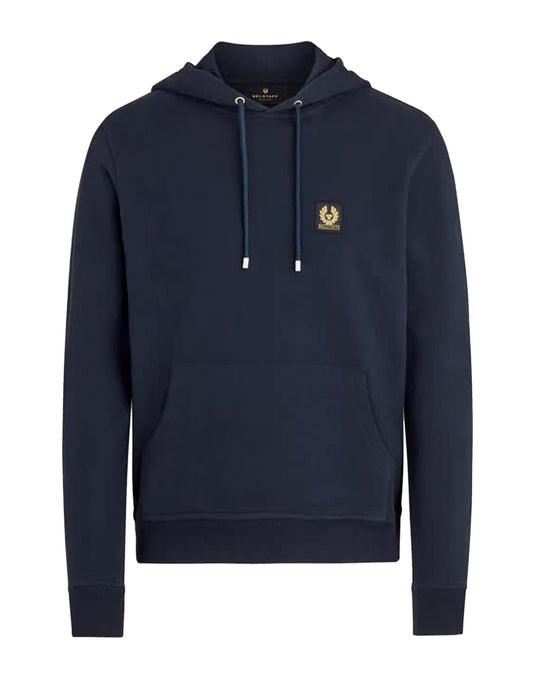 Felpa con cappuccio blu cotone Belstaff P26 103000 Dark InkDark Ink BELSTAFF 