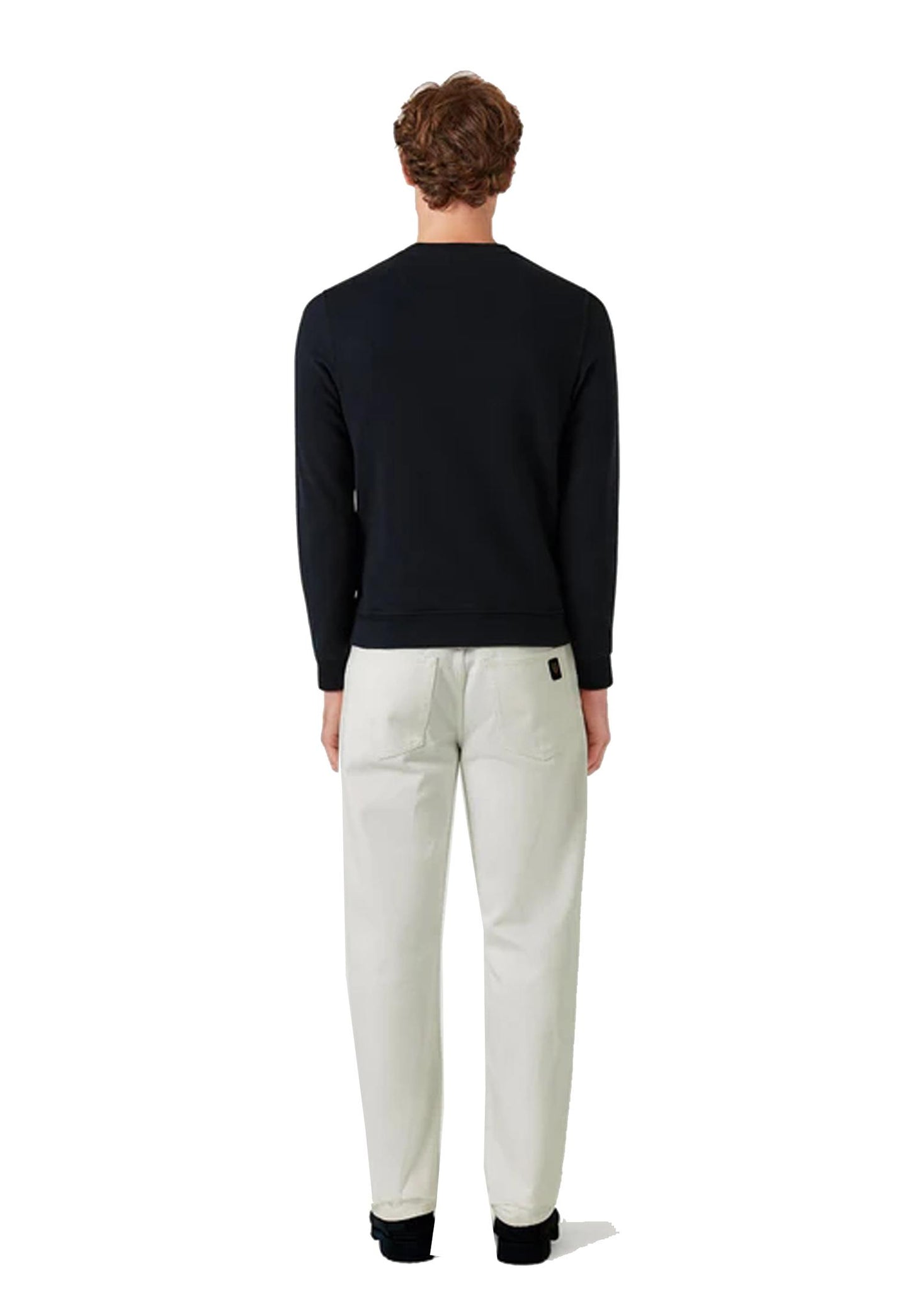 Felpa girocollo blu Belstaff P26 100049 Dark InkDark Ink BELSTAFF 