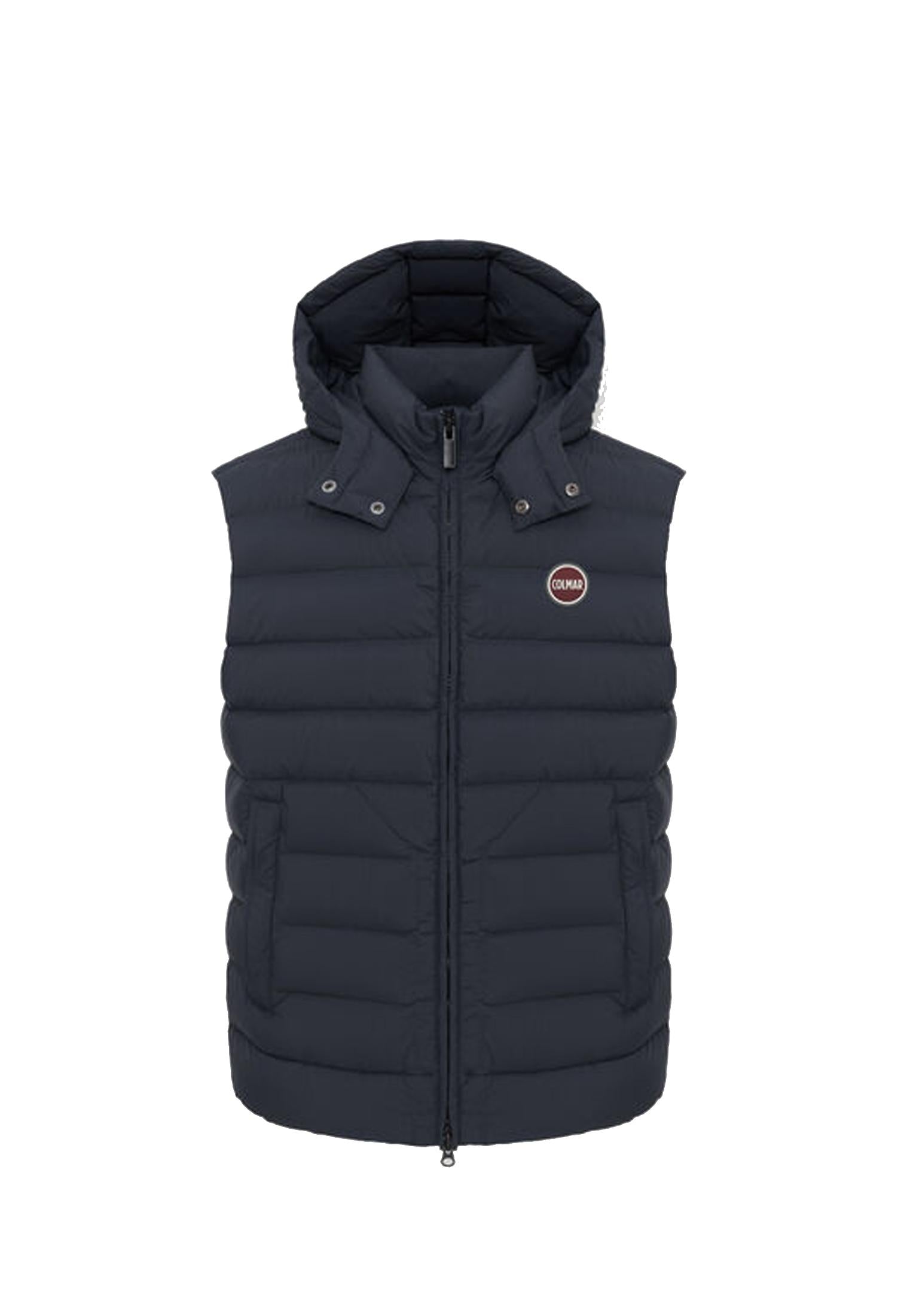 Gilet smanicato blu con cappuccio Colmar A25 1259 4ZP68 COLMAR ORIGINALS 